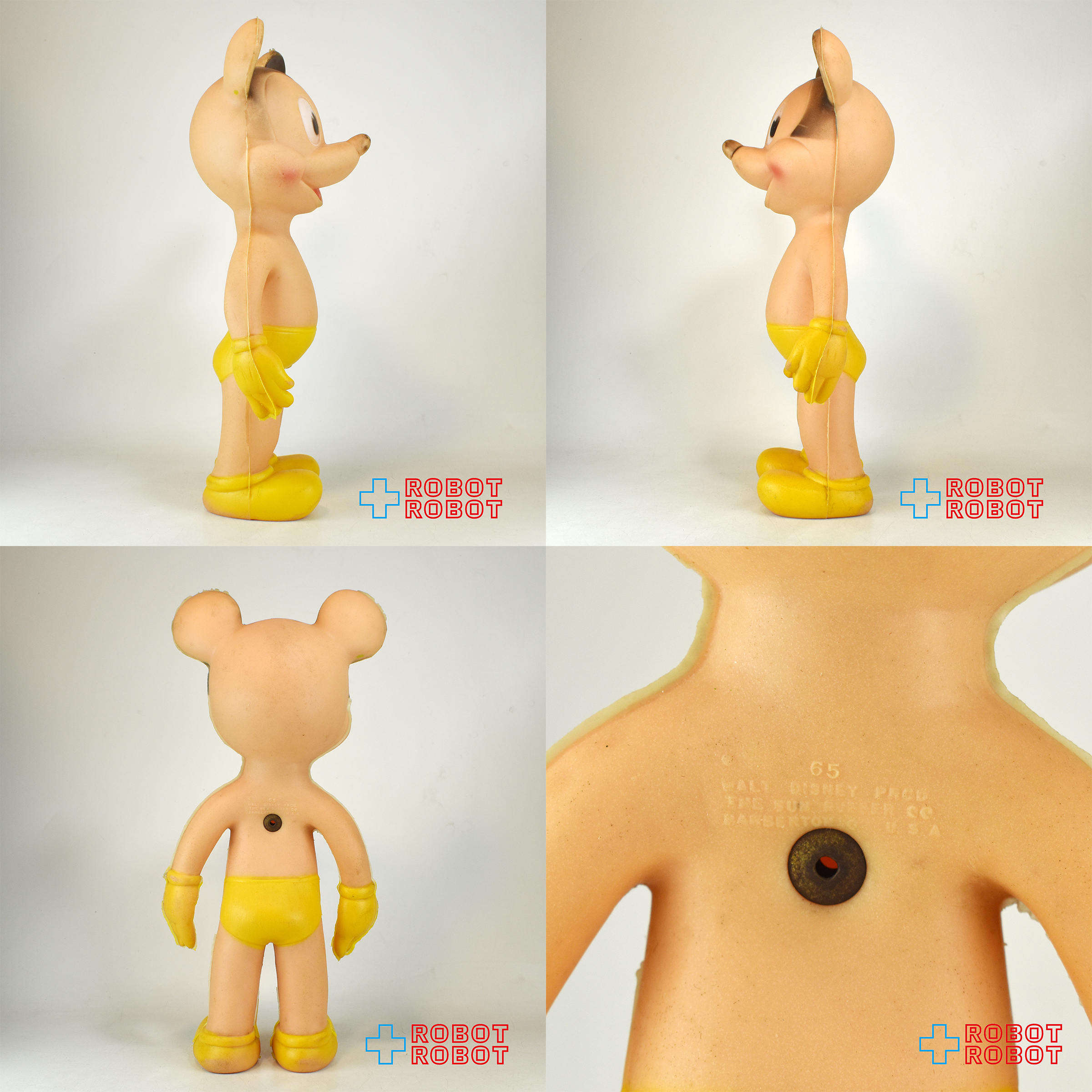 サンラバー ミッキーマウス ラバードール 黄色パンツ 入荷写真