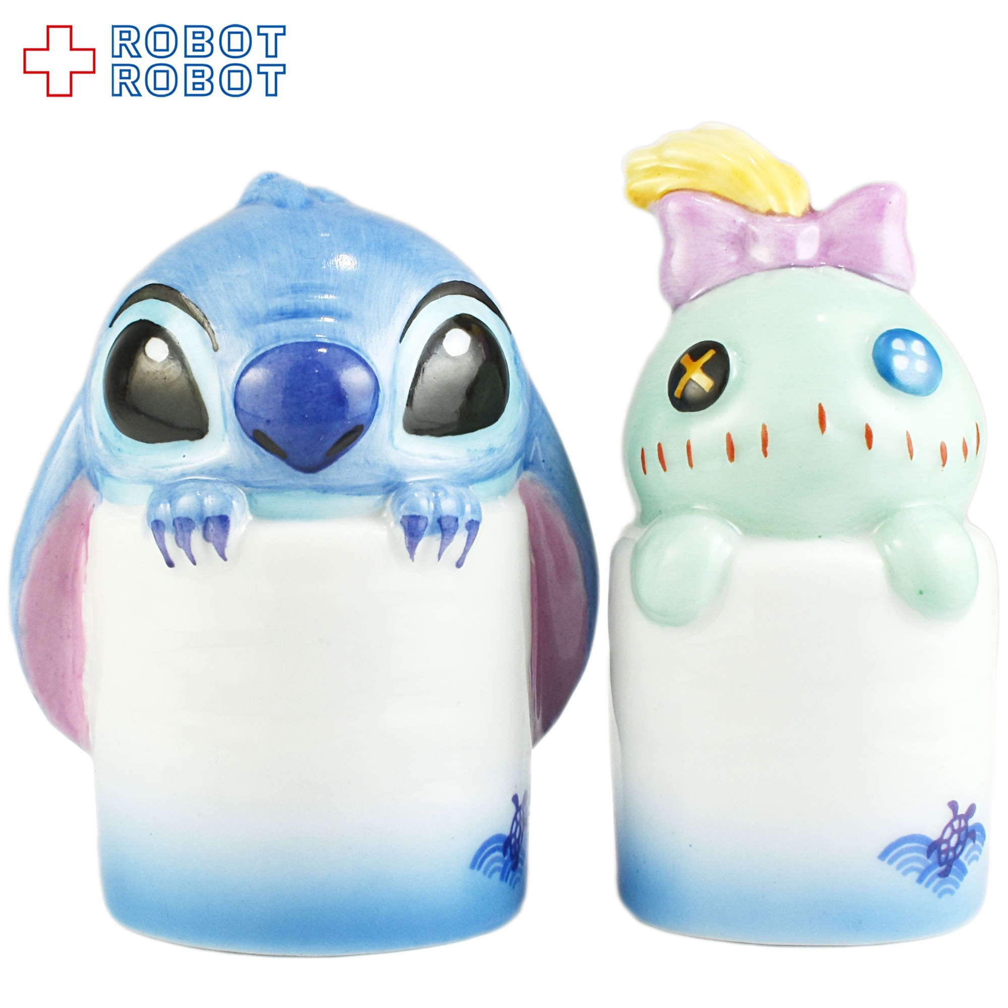 ディズニーストア ソルト＆ペッパー スティッチ スクランプ 入荷写真