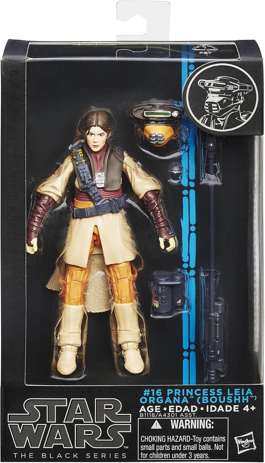 スター・ウォーズ ブラックシリーズ ブルー #16 レイア・ブーシ 6インチフィギュア 国内版 入荷写真
