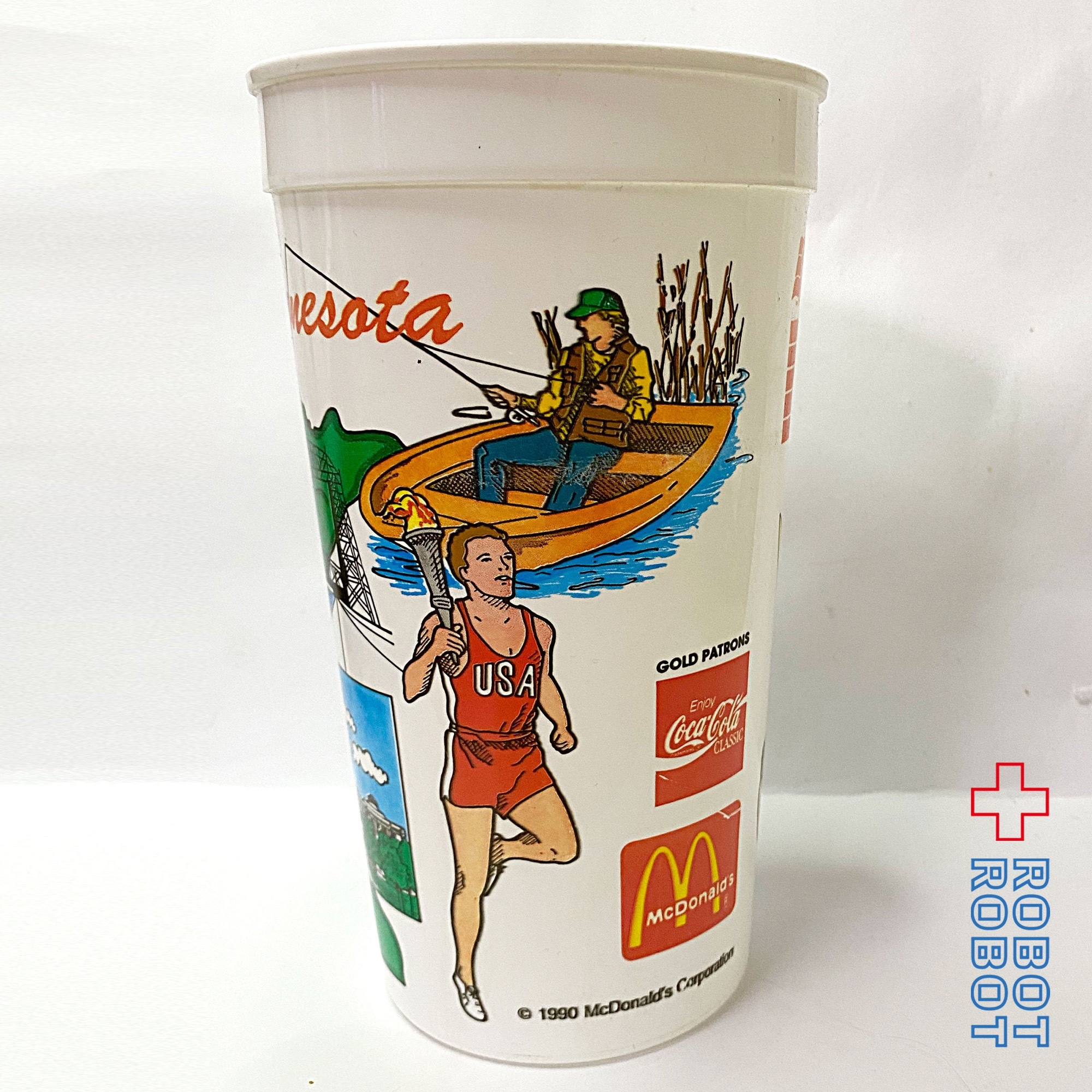 マクドナルド U.S. オリンピック フェスティバル プラスチックカップ 企業物 入荷写真