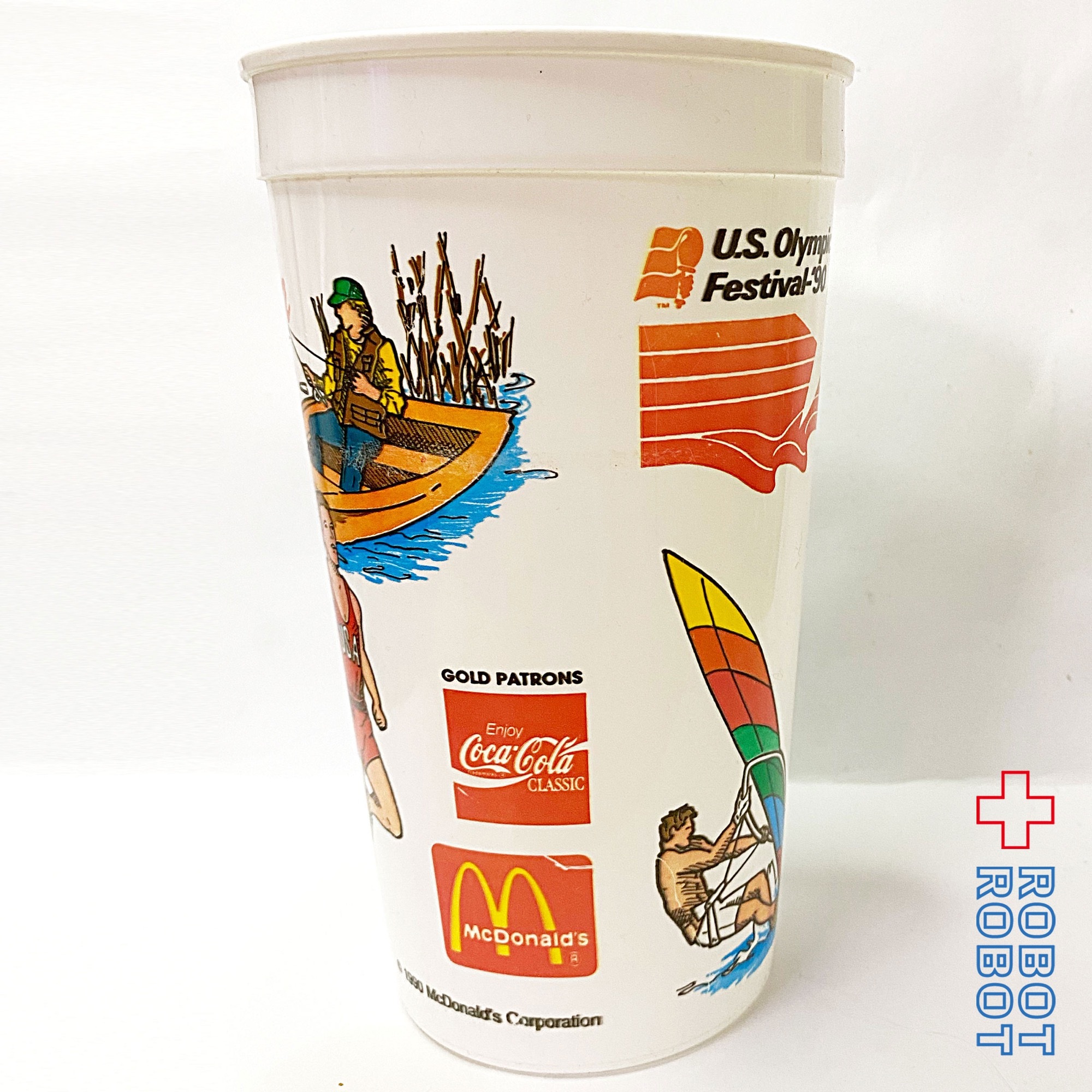 マクドナルド U.S. オリンピック フェスティバル プラスチックカップ 企業物 入荷写真