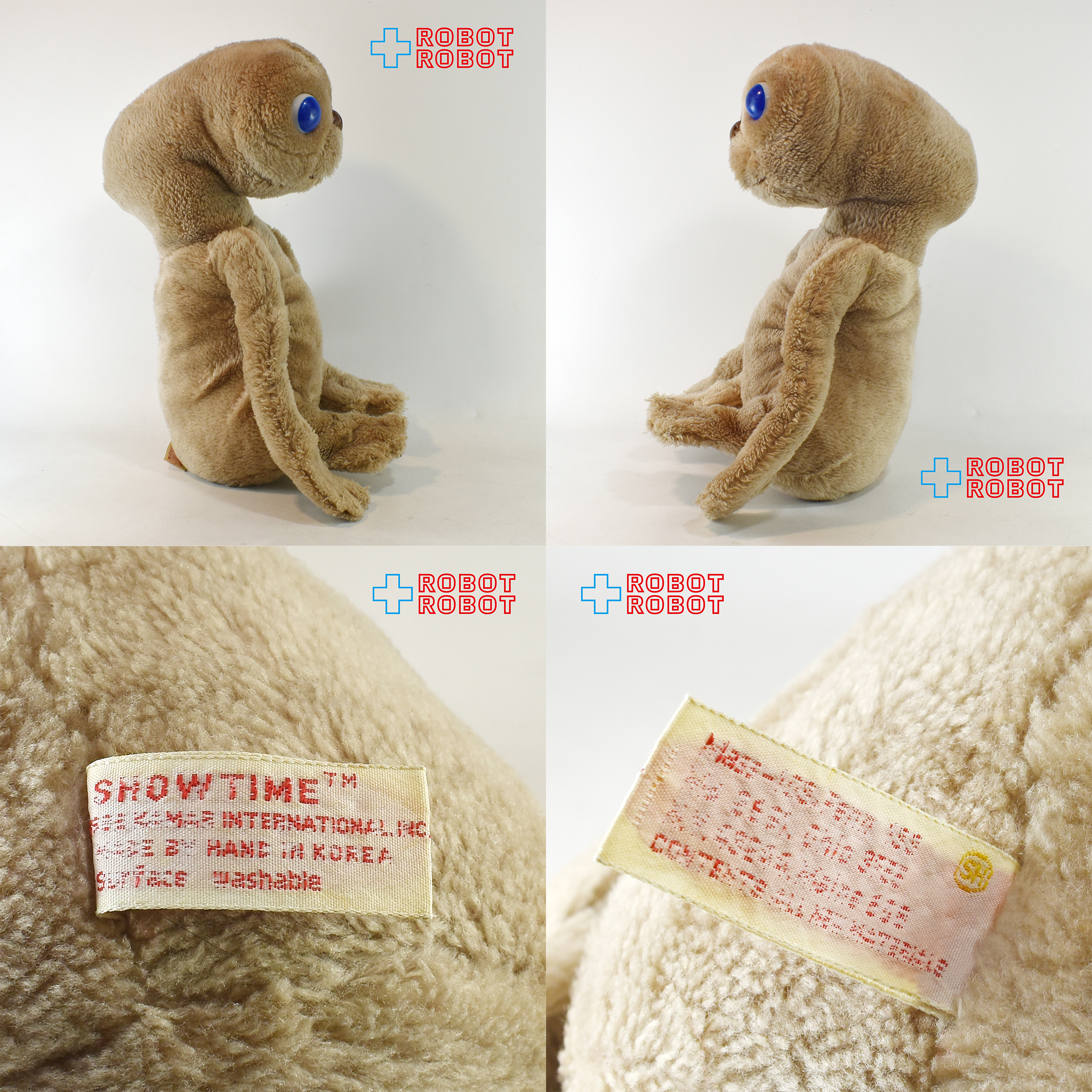 カマール社 E.T. 30センチ ぬいぐるみ人形 ショウタイム 1982 入荷写真