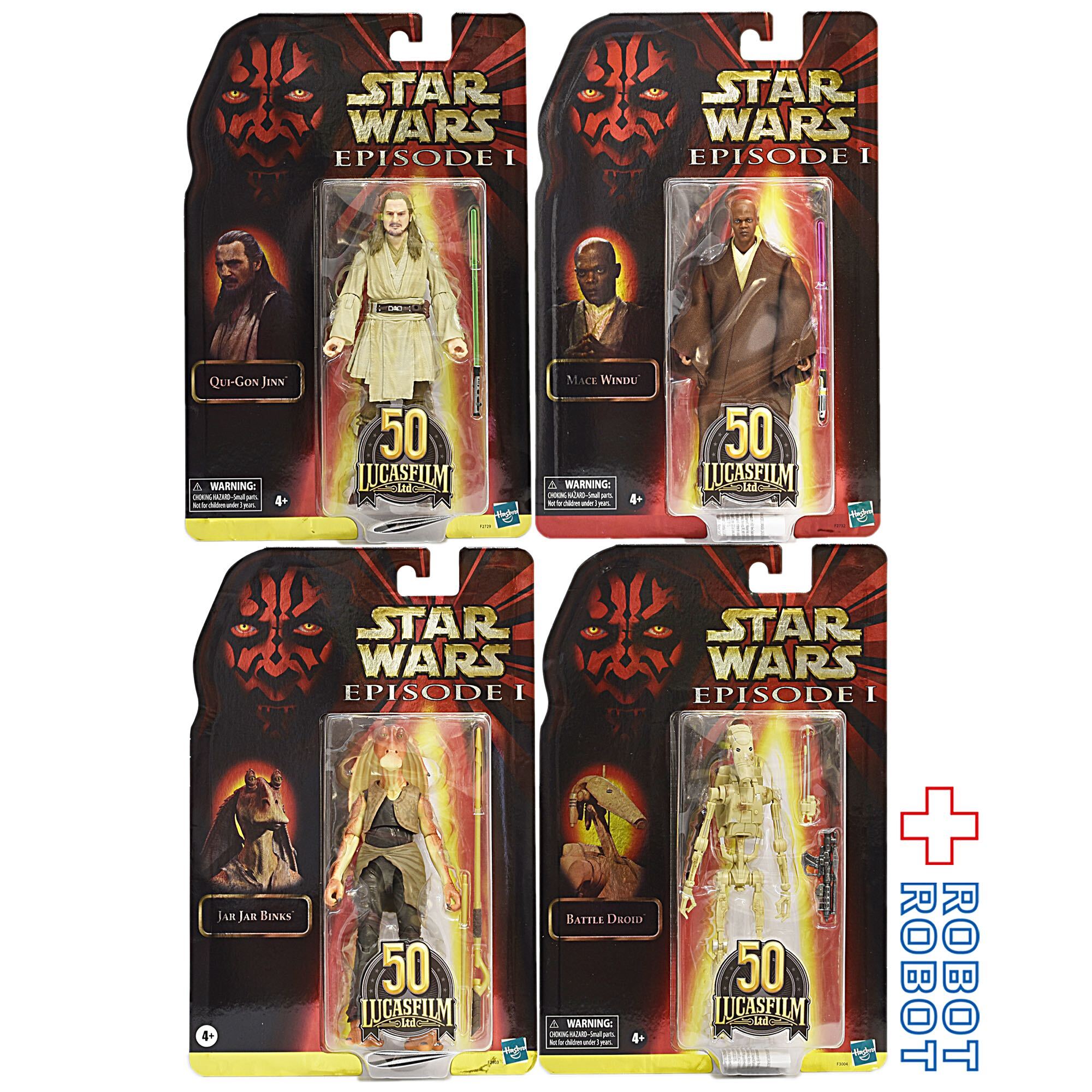 スター・ウォーズ ブラックシリーズ ルーカスフィルム 50th 6インチフィギュア 4体セット 入荷写真