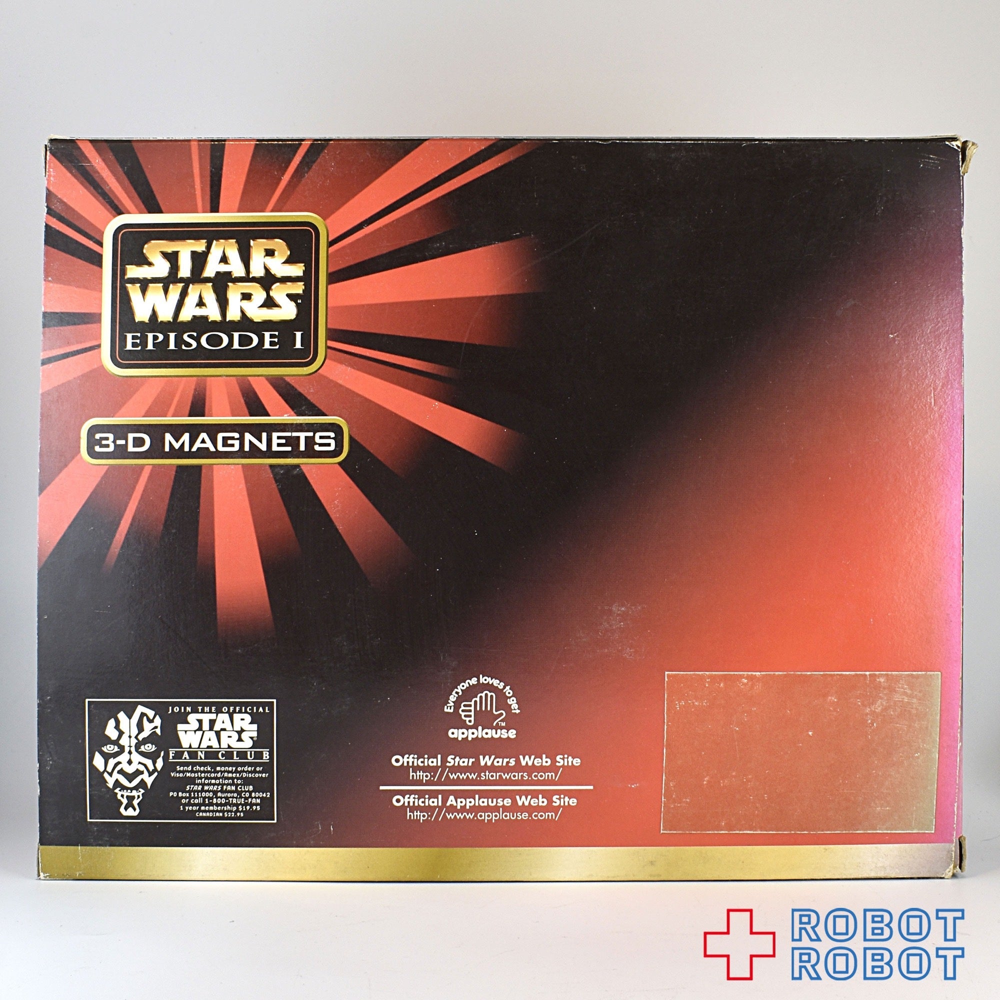 アプローズ スター・ウォーズ エピソード1 3D マグネット セット 未開封 入荷写真