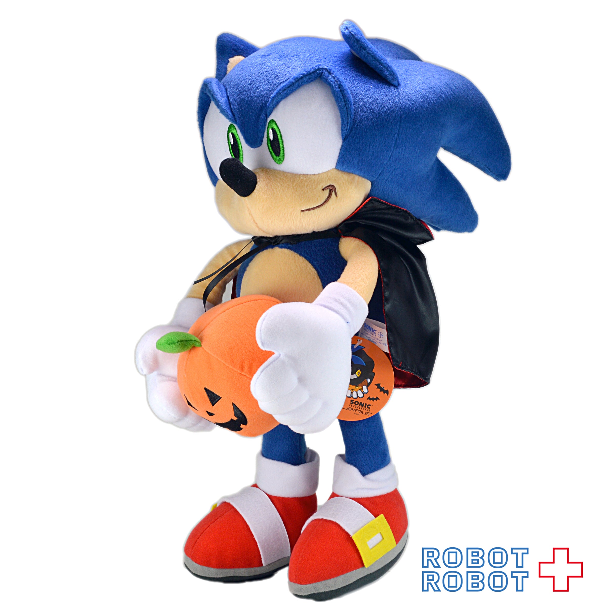 セガ ソニックザヘッジホグ スーパージャンボ東京ジョイポリス ぬいぐるみ ハロウィンバージョン 入荷写真