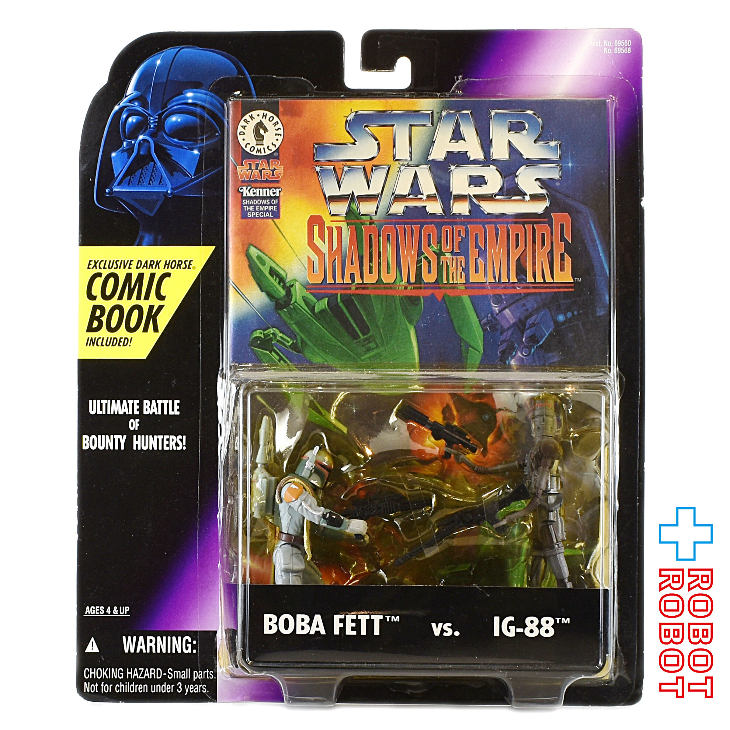 スター・ウォーズ シャドウズ・オブ・ジ・エンパイア ボバ・フェット VS IG-88 2パック フィギュア 未開封 入荷写真