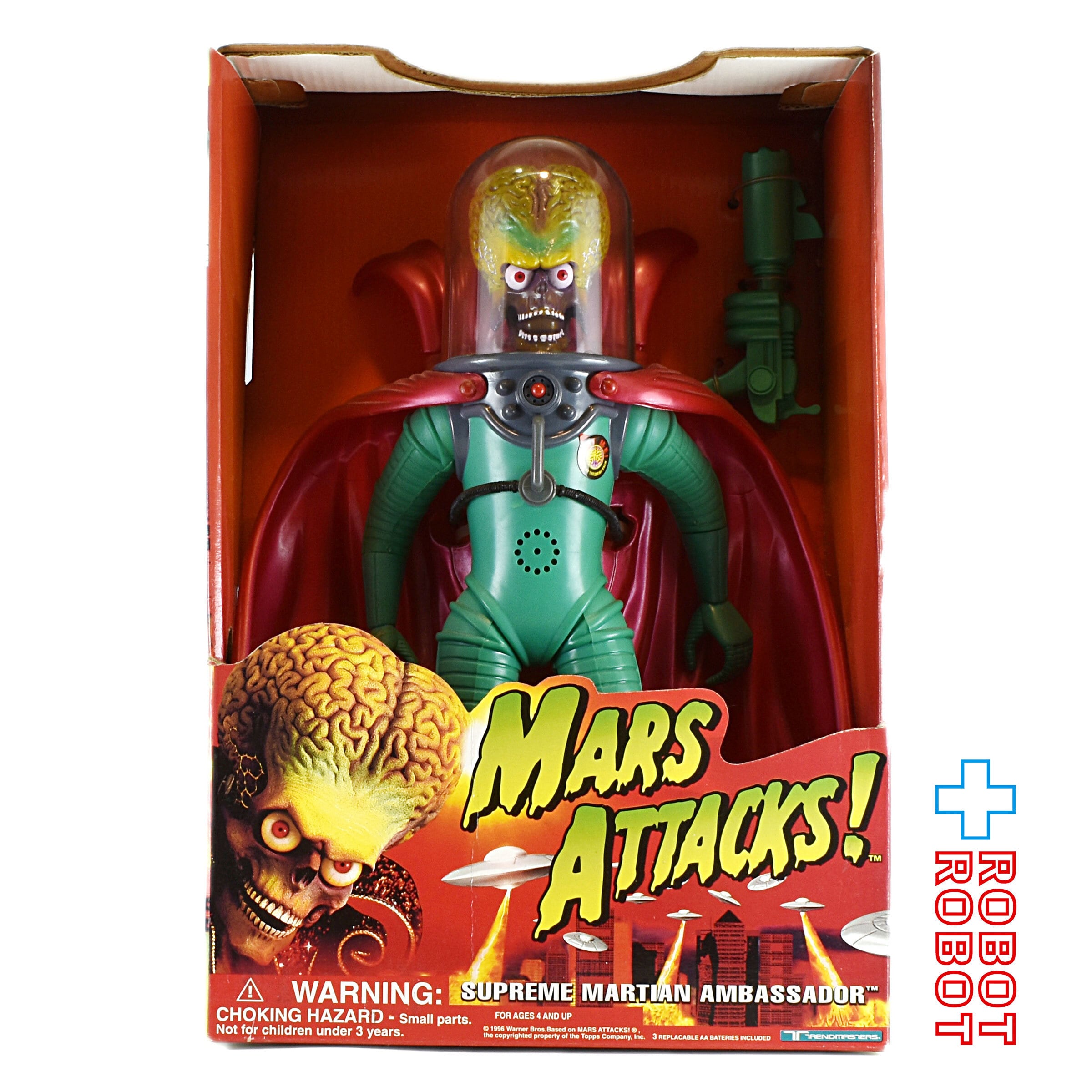 トレンドマスターズ マーズ・アタック! アンバサダー 12インチ トーキングアクションフィギュア 1996 箱入未開封 入荷写真