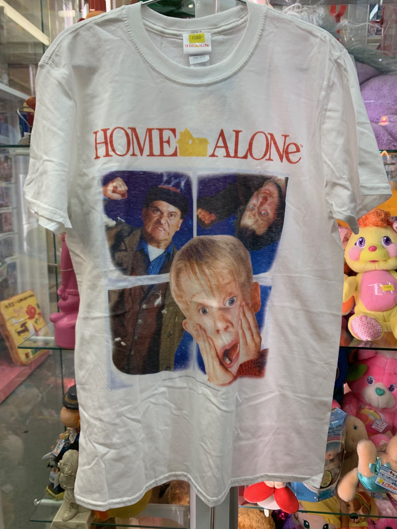 Tシャツ ムービー ホーム・アローン ウィンドウ 入荷写真