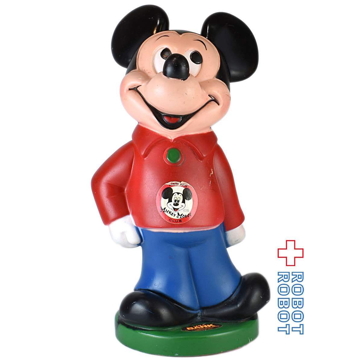 プレイパル ミッキーマウス ソフビ貯金箱 入荷写真