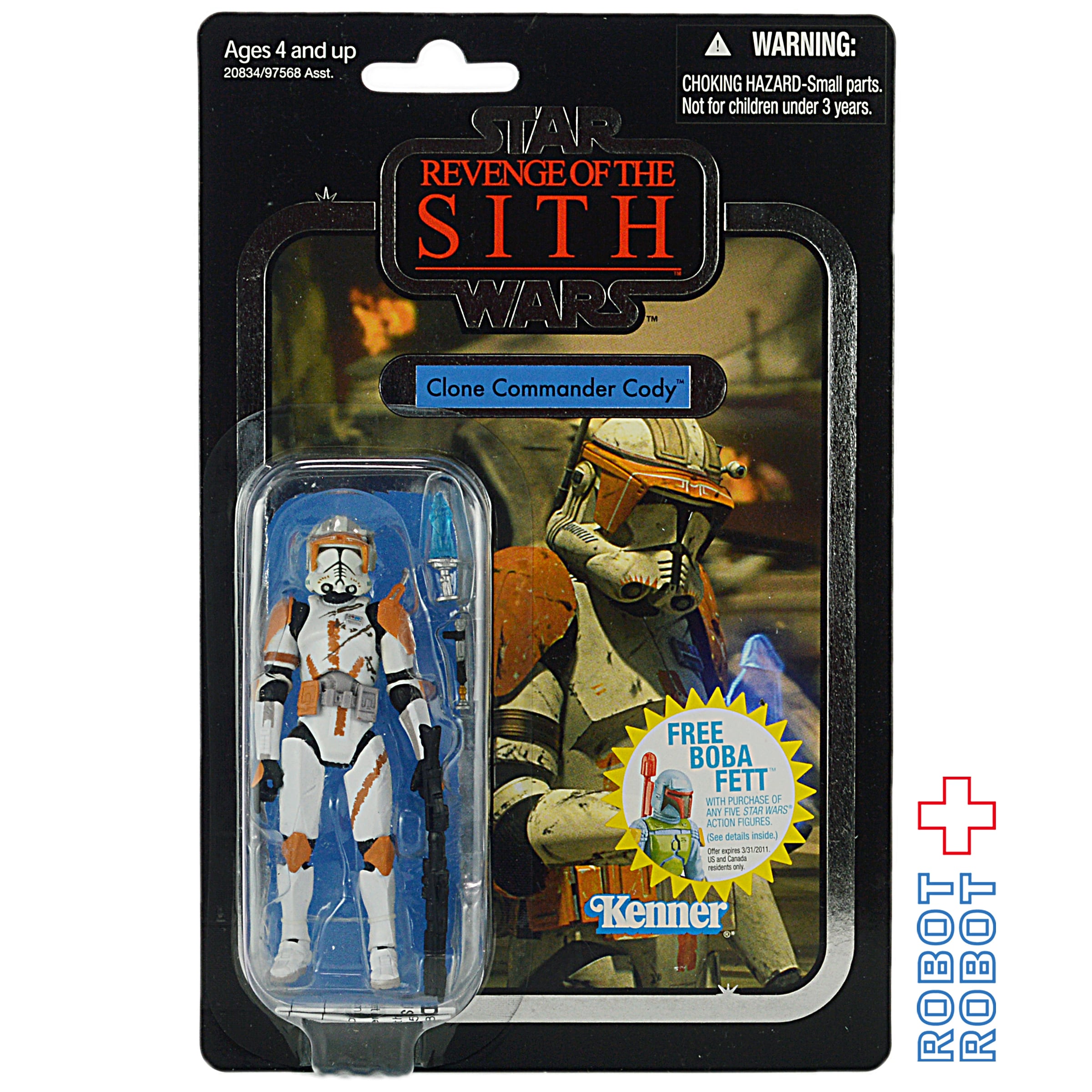 スター・ウォーズ VC 19 クローン・コマンダー・コーディ [ROTS] *フォイルカード* ヴィンテージコレクション 3.75インチ アクションフィギュア 未開封 入荷写真