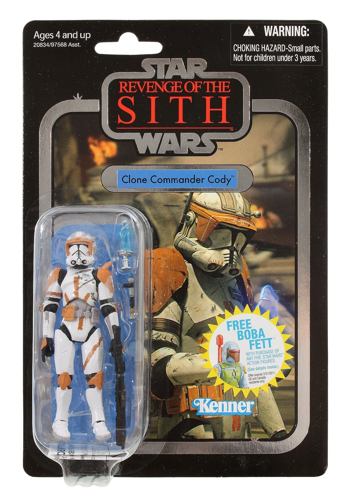 スター・ウォーズ VC 19 クローン・コマンダー・コーディ [ROTS] *フォイルカード* ヴィンテージコレクション 3.75インチ アクションフィギュア 未開封 入荷写真