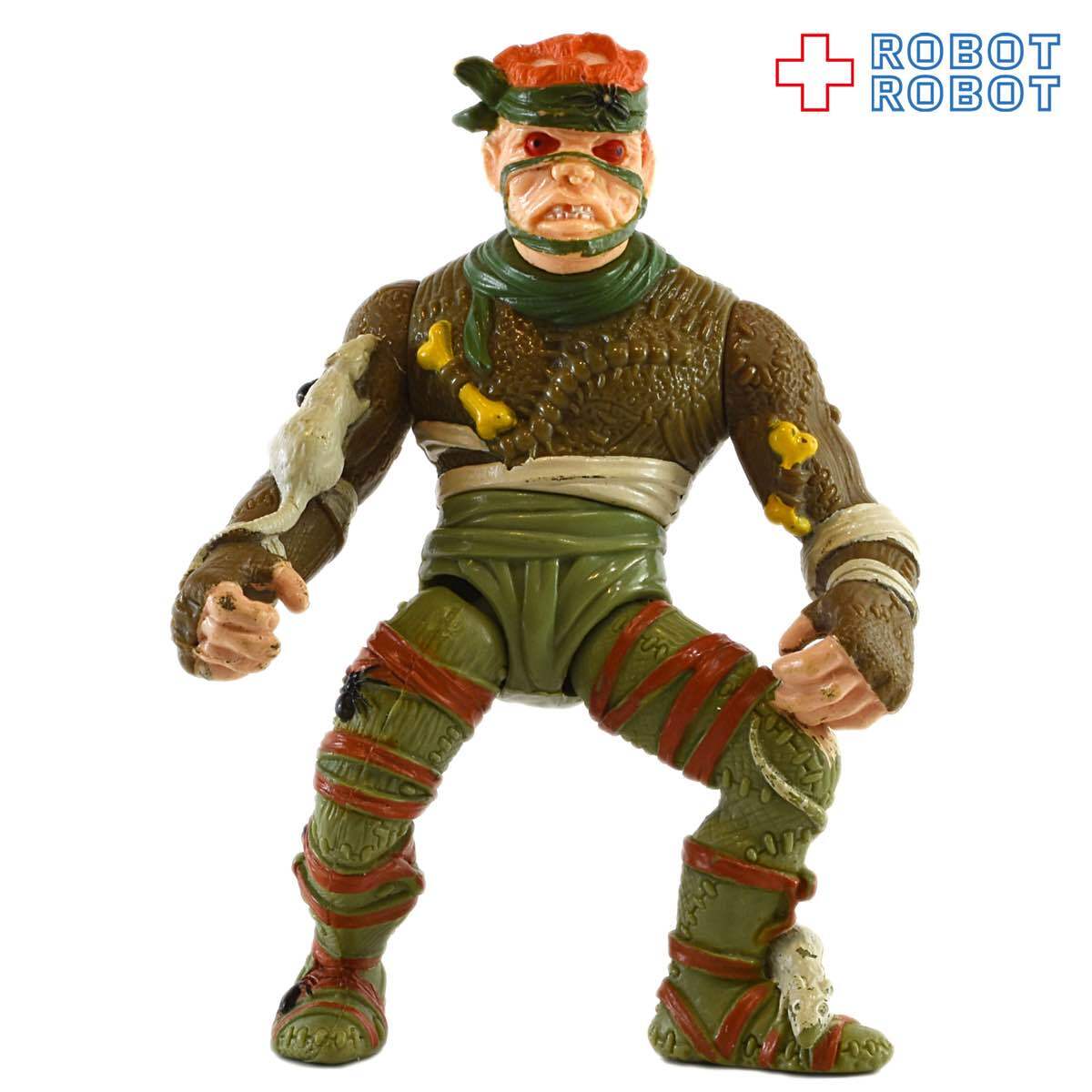 プレイメイツ ティーンエイジ・ミュータント・ニンジャ・タートルズ TMNT ラットキング 1989 アクションフィギュア ルース 入荷写真