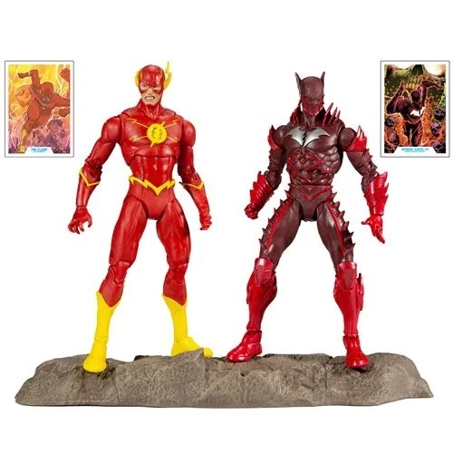 DC マルチバース 7インチ アース 52 バットマン (レッドデス) vs フラッシュ マルチパック 入荷写真