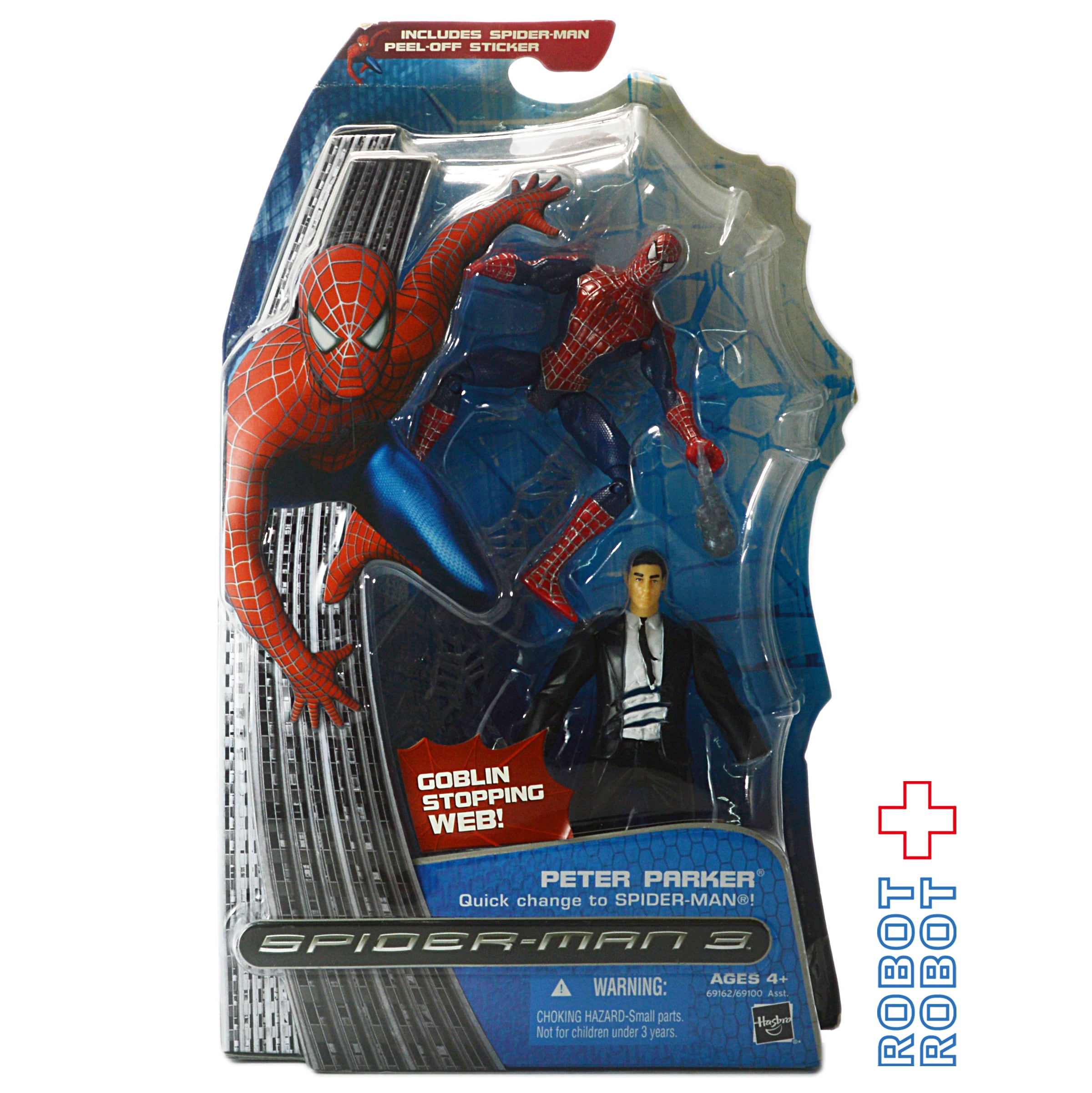 ハズブロ スパイダーマン3 ピーター・パーカー 6インチ アクションフィギュア 未開封 入荷写真