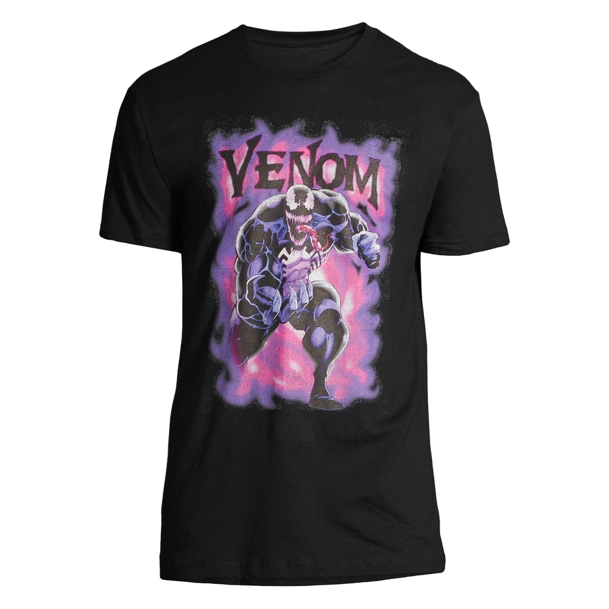 Tシャツ マーベル ヴェノム パープル スモーク ブラック 入荷写真