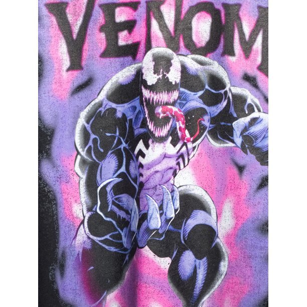 Tシャツ マーベル ヴェノム パープル スモーク ブラック 入荷写真