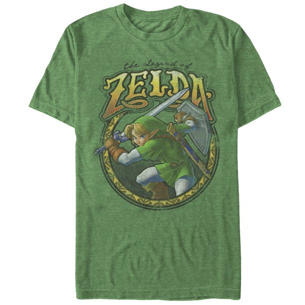 Tシャツ ゼルダの伝説 リンク グリーン 入荷写真