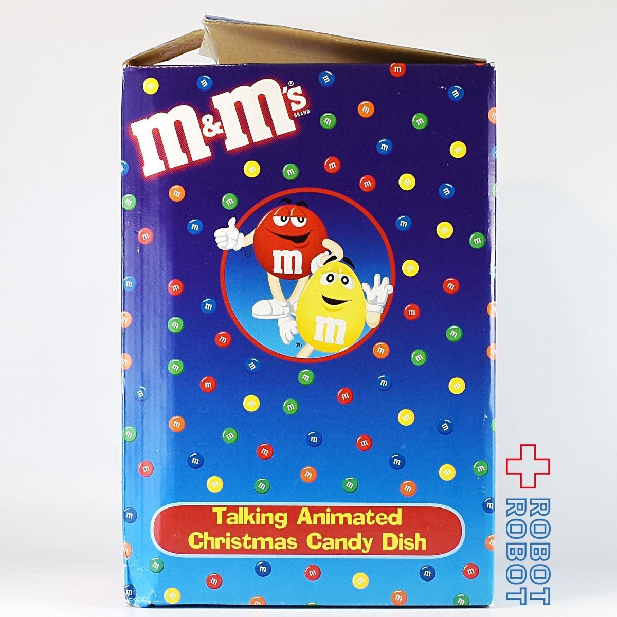 M&M's レッド トーキング アニメイテッド クリスマス キャンディ ディッシュ 箱入 企業物 入荷写真