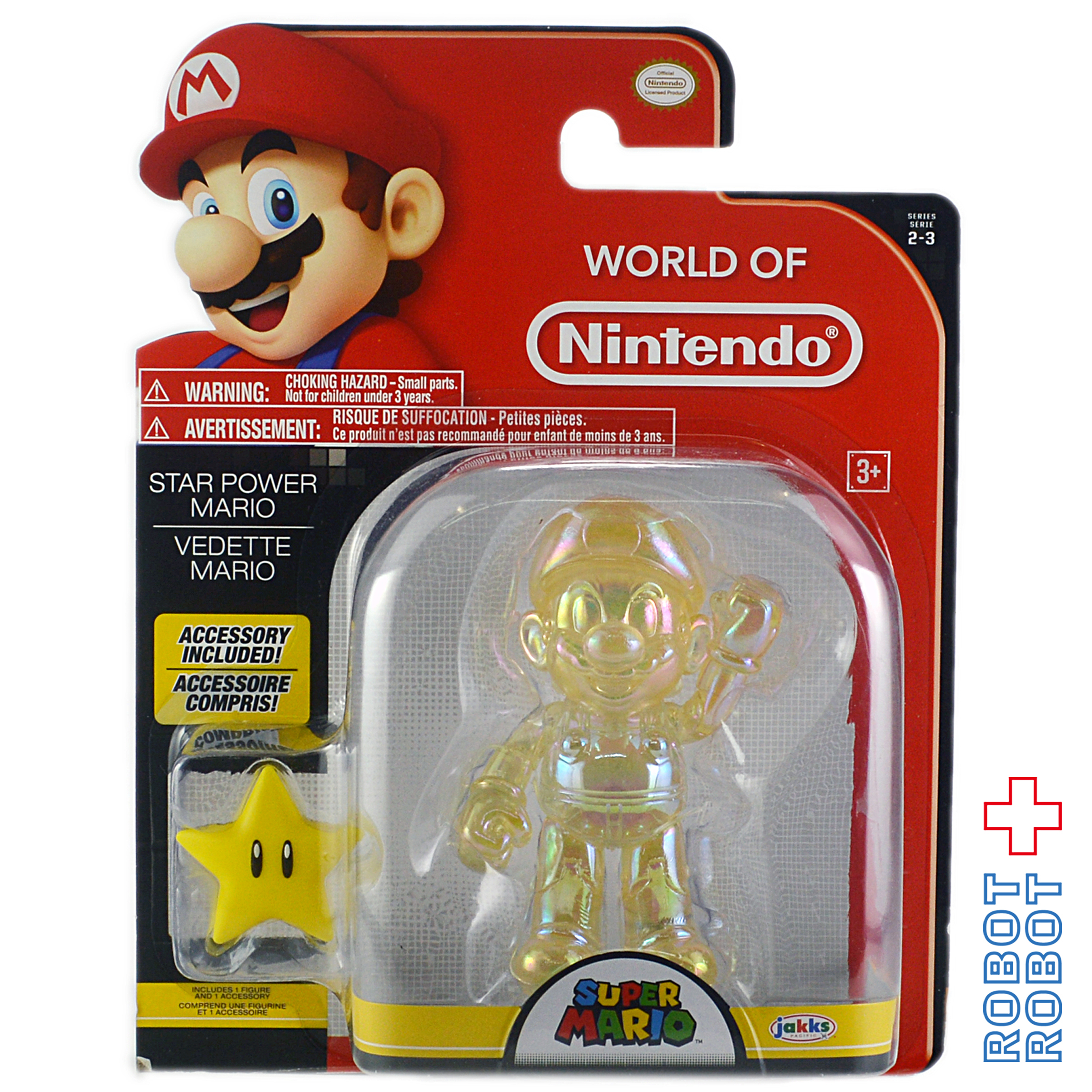 ワールドオブニンテンドー 無敵マリオ（マリオ） 4インチ アクションフィギュア 入荷写真