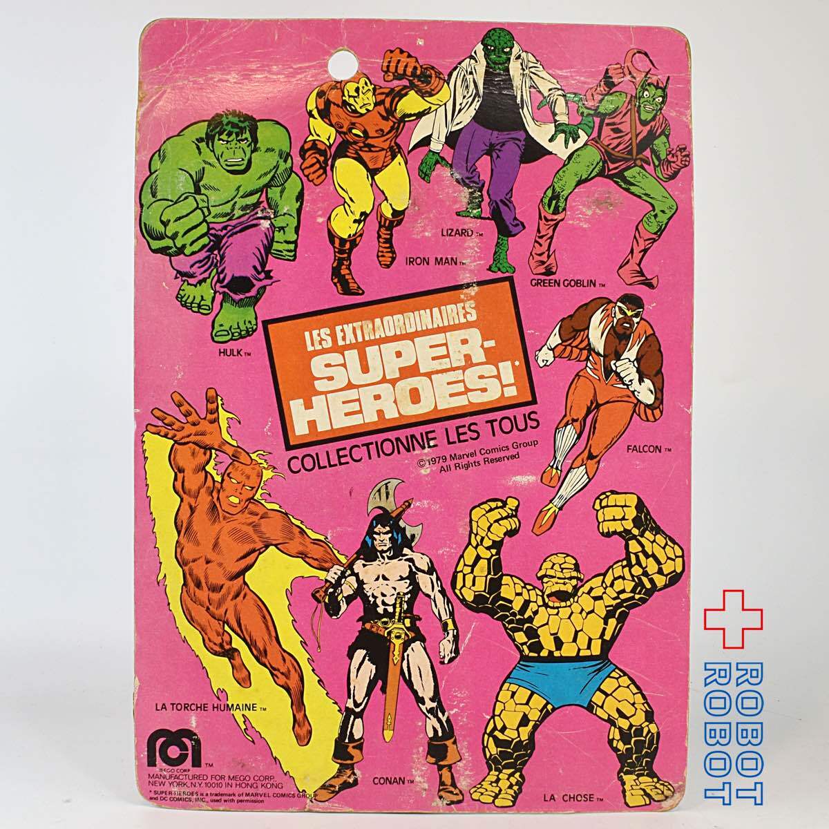 MEGO ミスター・ファンタスティック ファンタスティック・フォー 8インチ アクションフィギュア 台紙リパック 入荷写真
