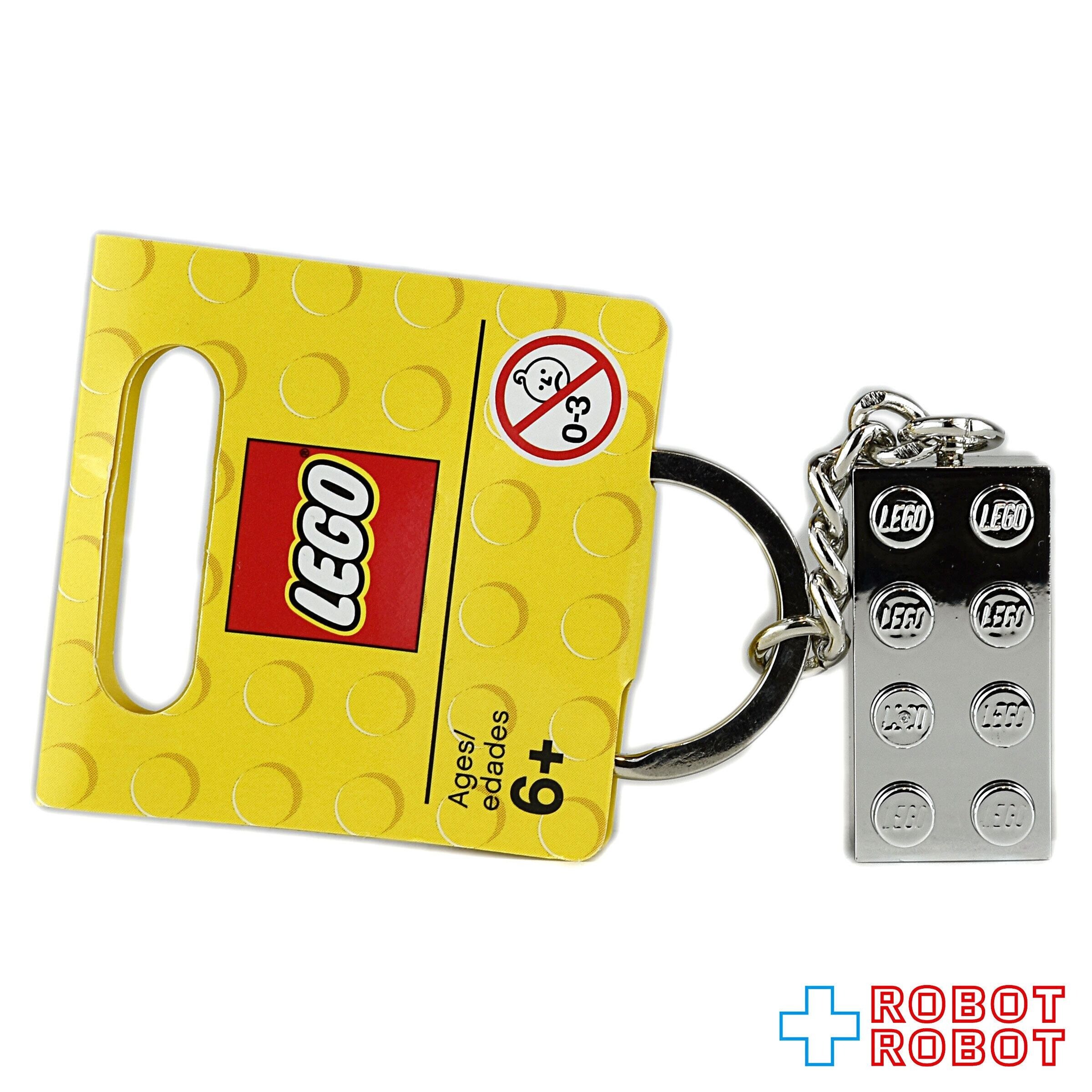 LEGO レゴ キーリング ブロック シルバー 851406 入荷写真