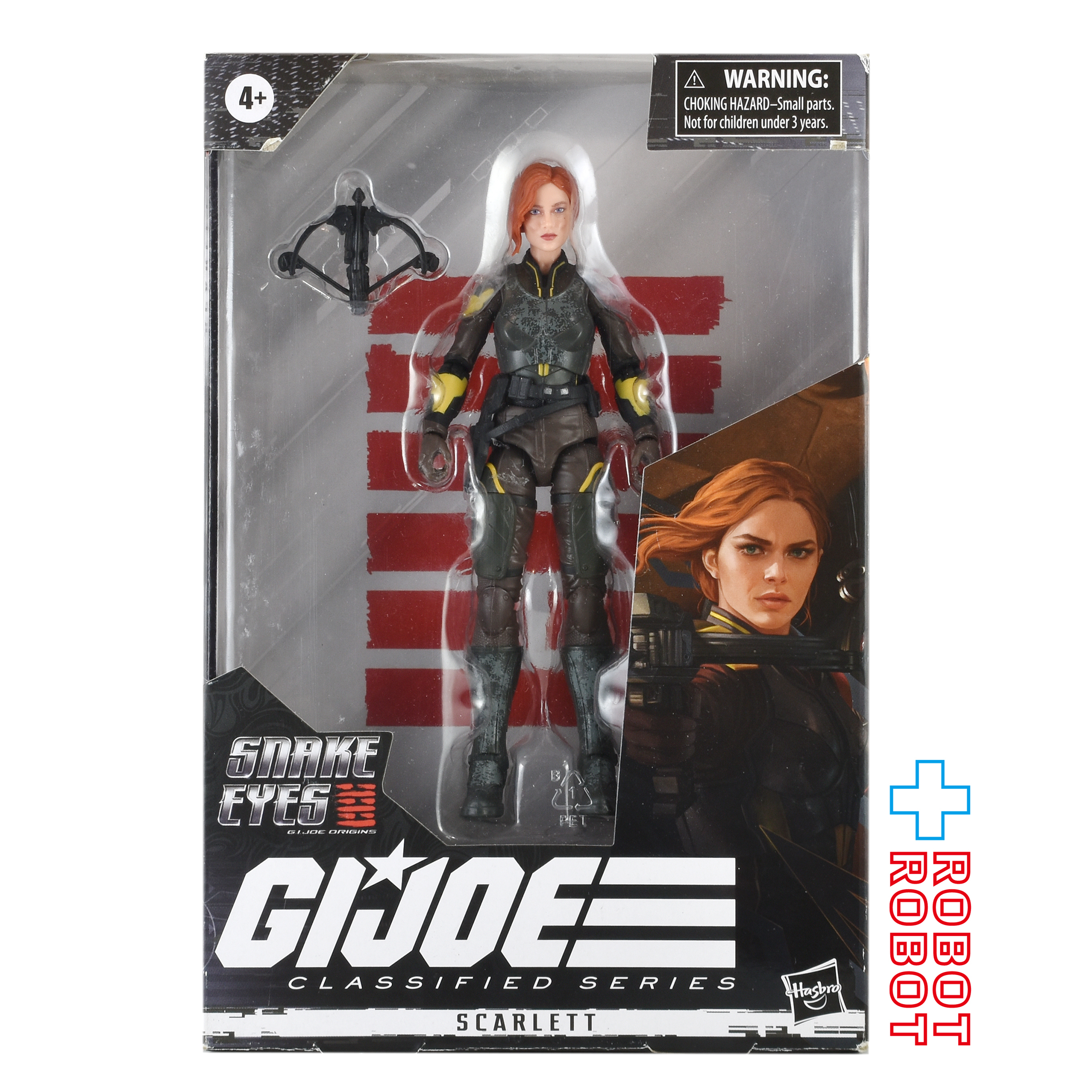 ハズブロ G.I.ジョー 漆黒のスネークアイズ クラシファイドシリーズ スカーレット 6インチ アクションフィギュア 入荷写真