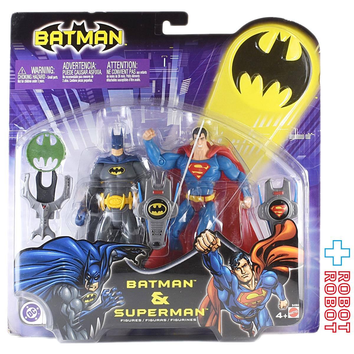 マテル バットマン ＆ スーパーマン アクションフィギュア 入荷写真