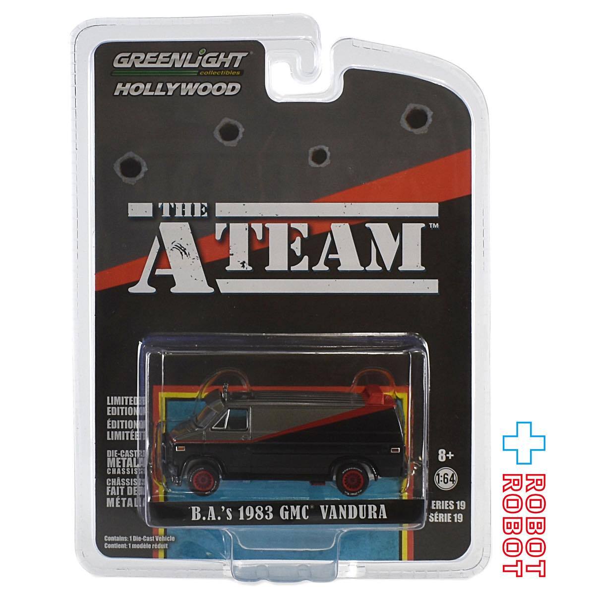 グリーンライト Aチーム 1983 GMC バンデューラ 1/64 ダイキャストカー 未開封 入荷写真