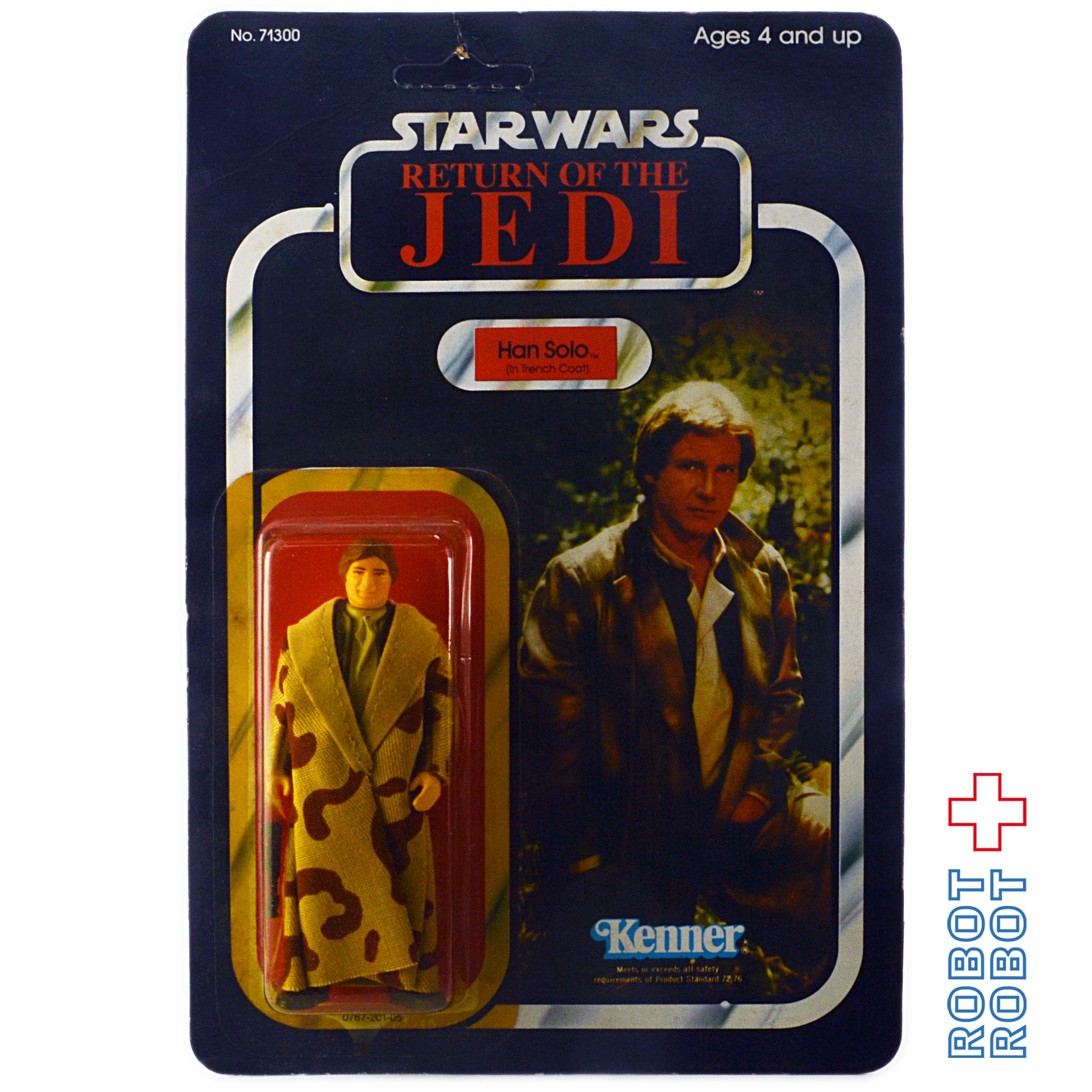 オールドケナー スター・ウォーズ ROTJ 77 Back ハン・ソロ トレンチコート MOC 入荷写真