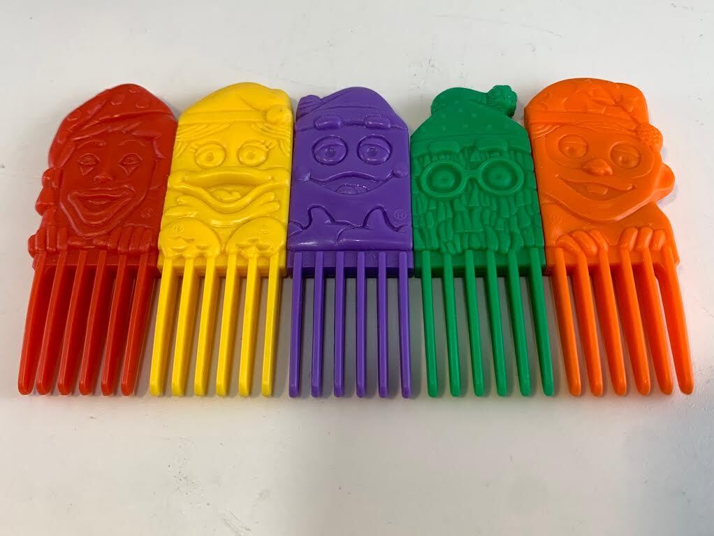 マクドナルド グッドモーニング マクドナルドランド連結クシ ハッピーミールトイ 1991 入荷写真