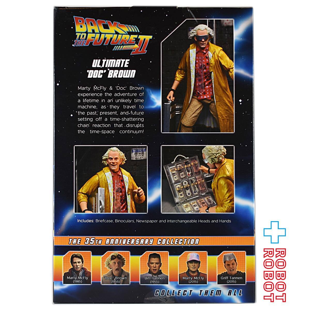 NECA バック・トゥ・ザ・フューチャー Part2 ドク エメット・ブラウン アルティメット 7インチ アクションフィギュア 未開封 入荷写真