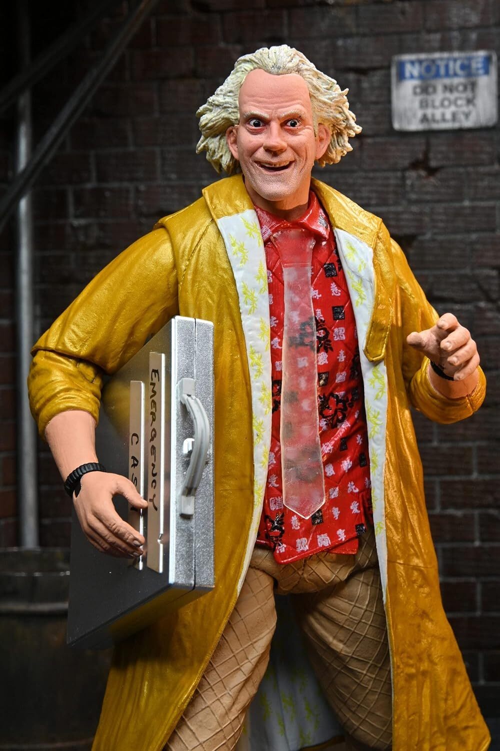 NECA バック・トゥ・ザ・フューチャー Part2 ドク エメット・ブラウン アルティメット 7インチ アクションフィギュア 未開封 入荷写真