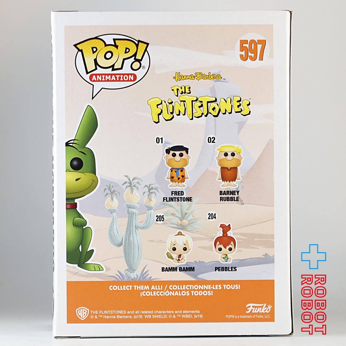 ファンコ POP! 597 ハンナバーベラ フリントストーン ホッピー・ザ・ホッパロー SDCC限定 フィギュア 入荷写真