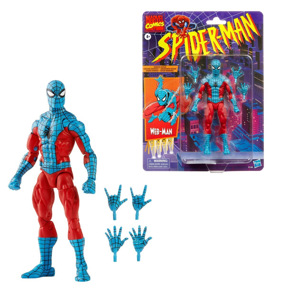マーベルレジェンド レトロコレクション スパイダーマン ウェブマン 入荷写真