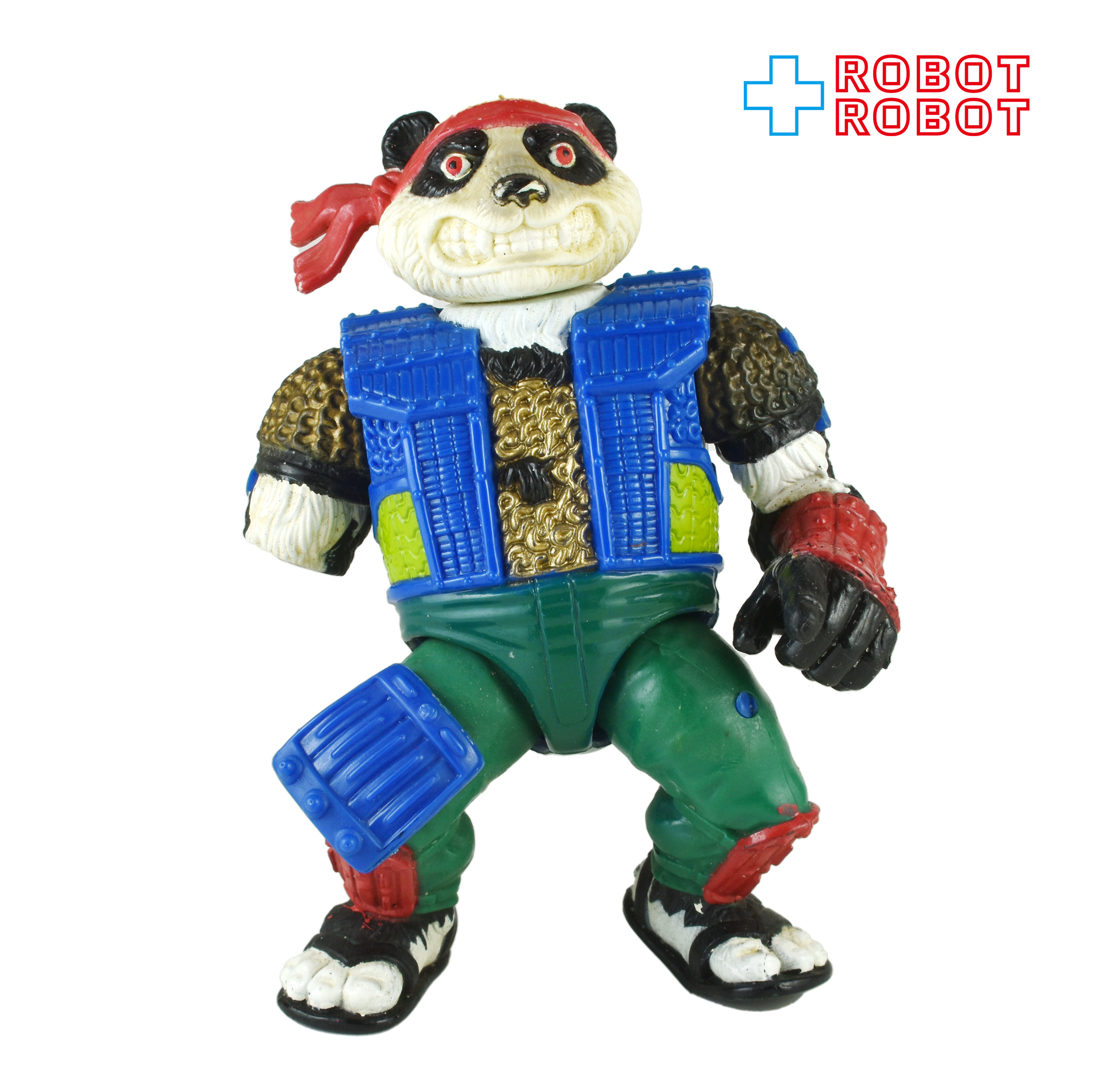 プレイメイツ ティーンエイジ・ミュータント・ニンジャ・タートルズ TMNT パンダカーン アクションフィギュア 1990 ルース 入荷写真
