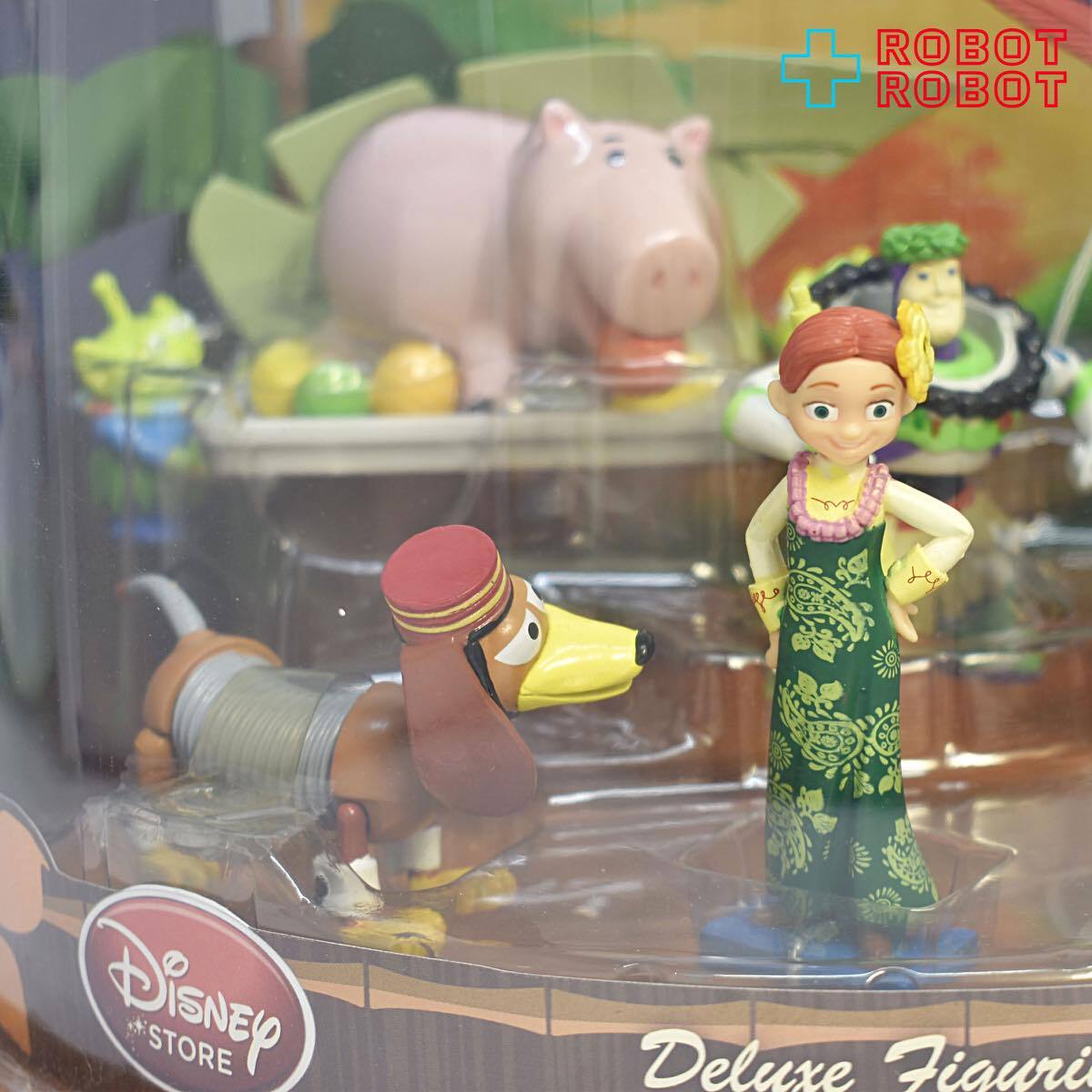 ディズニーストア トイ・ストーリー ハワイアン・バケーション デラックス フィギュアリン セット 箱入