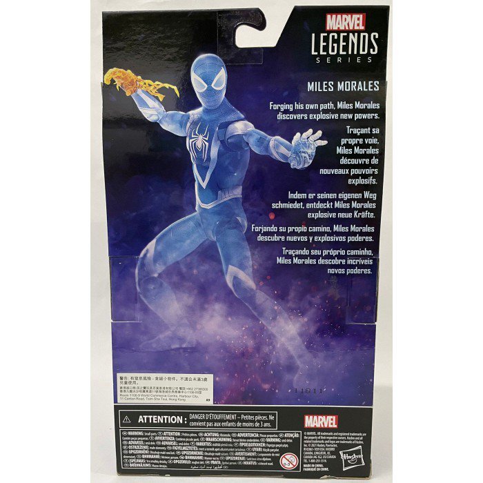 マーベルレジェンド スパイダーマン ゲームバース マイルス・モラレス 6インチ アクションフィギュア 未開封 入荷写真