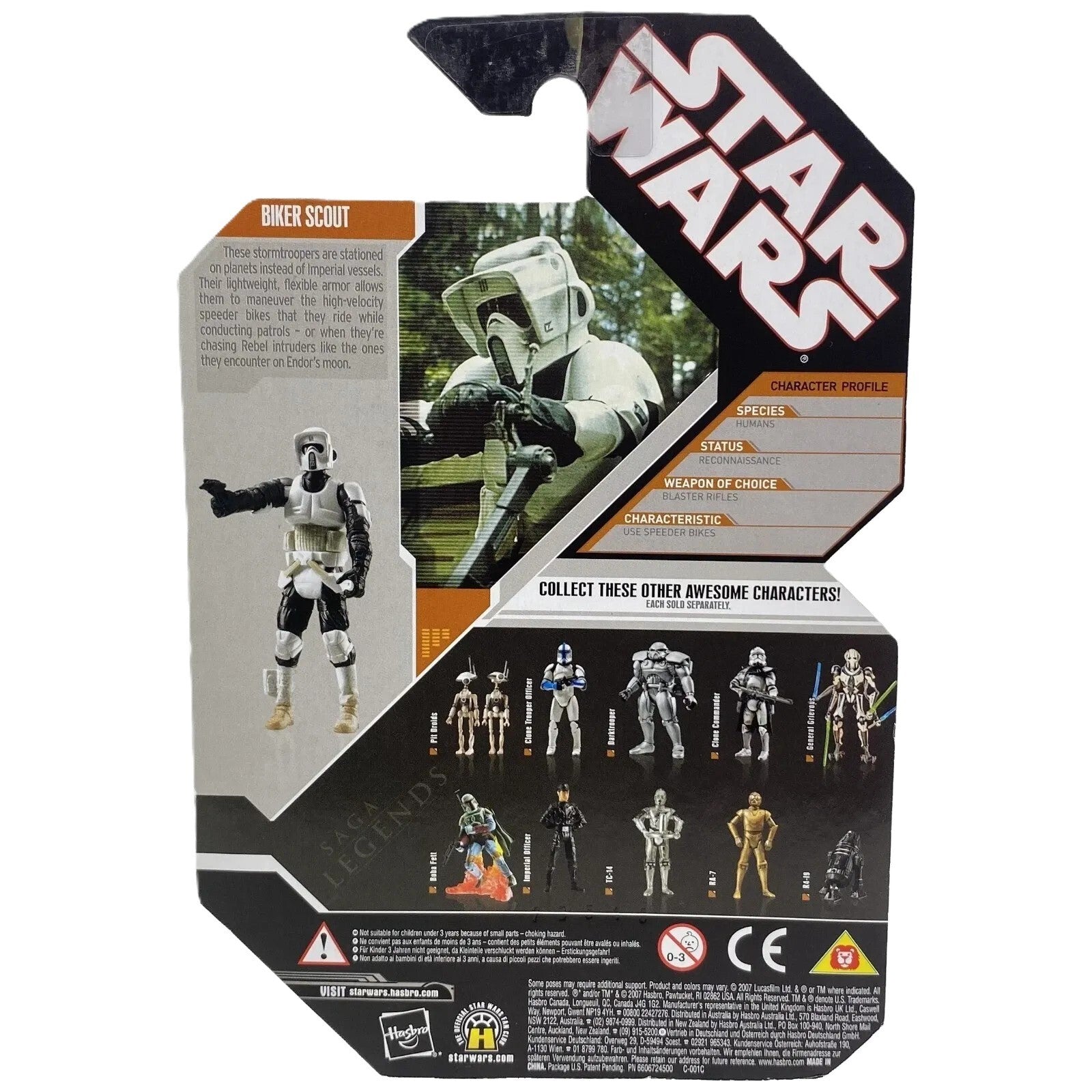 スター・ウォーズ 30TH バイカー・スカウト アクションフィギュア MOC US版 入荷写真