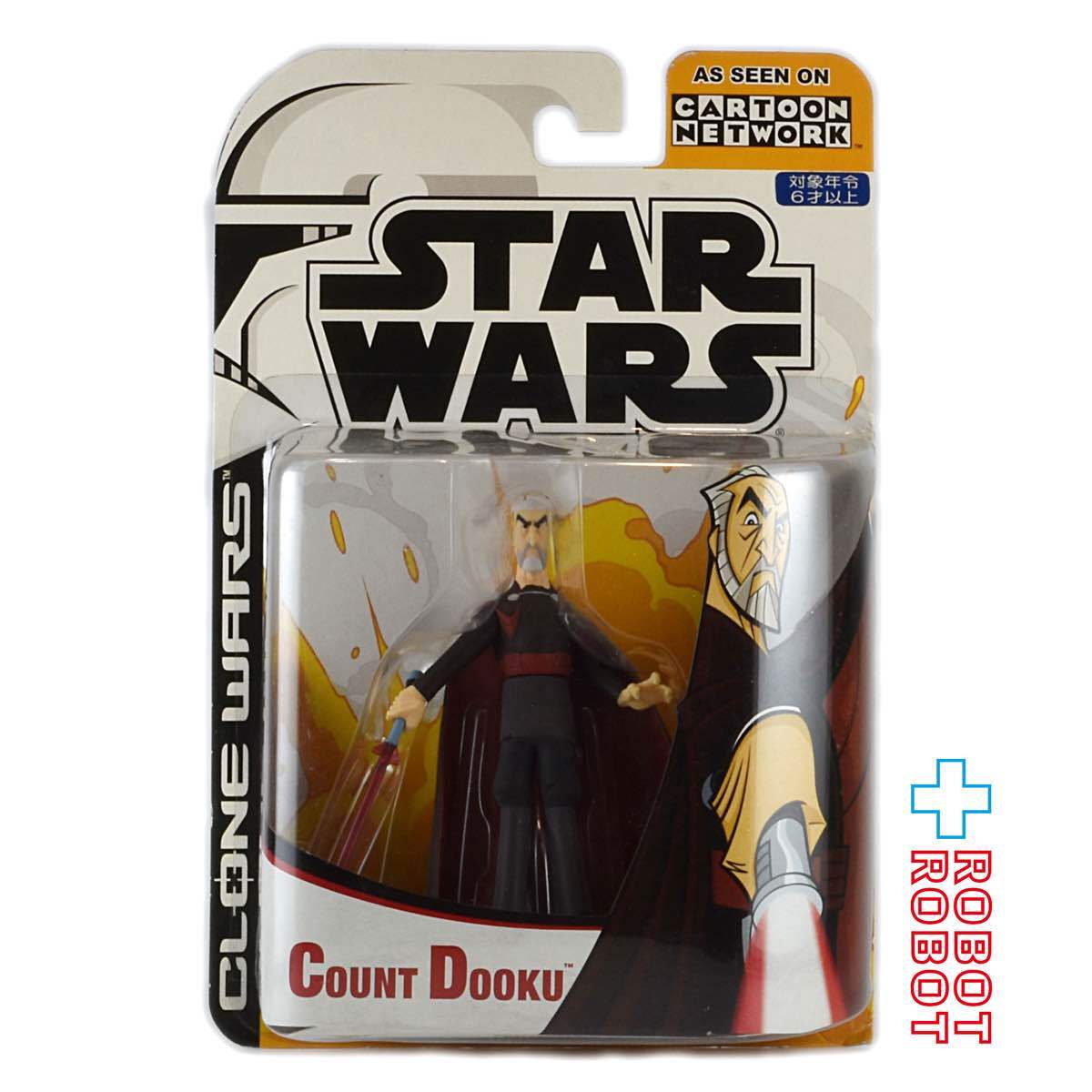 スター・ウォーズ CW2003 アニメイテッド ドゥークー伯爵 クローン・ウォーズ 3.75インチ アクションフィギュア 国内版 未開封 入荷写真