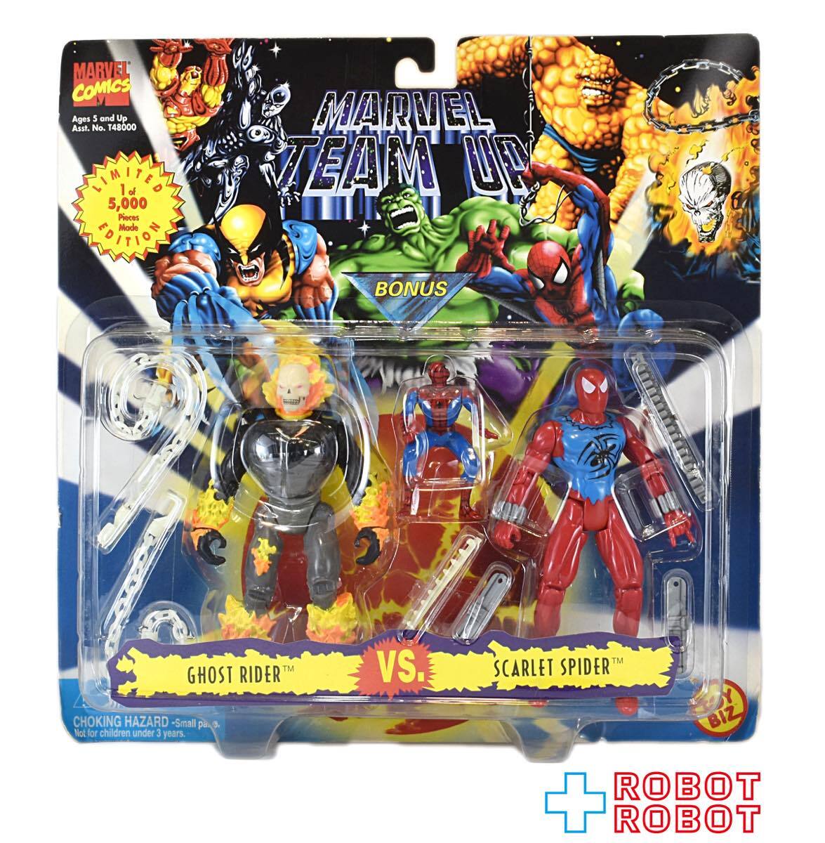 トイビズ マーベルチームアップ ゴーストライダー VS スカーレットスパイダー アクションフィギュア 入荷写真