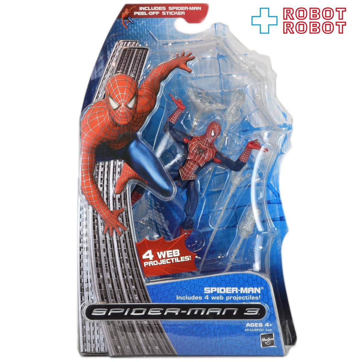 ハズブロ スパイダーマン3 ウェブランチャー 6インチ アクションフィギュア 未開封 入荷写真