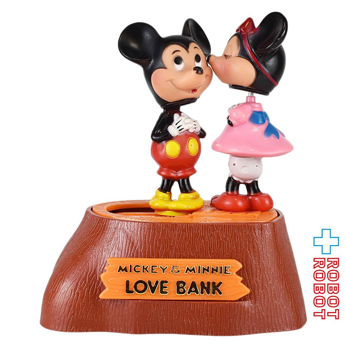 ディズニー ニチテン ミッキー & ミニー ラブバンク 貯金箱 入荷写真
