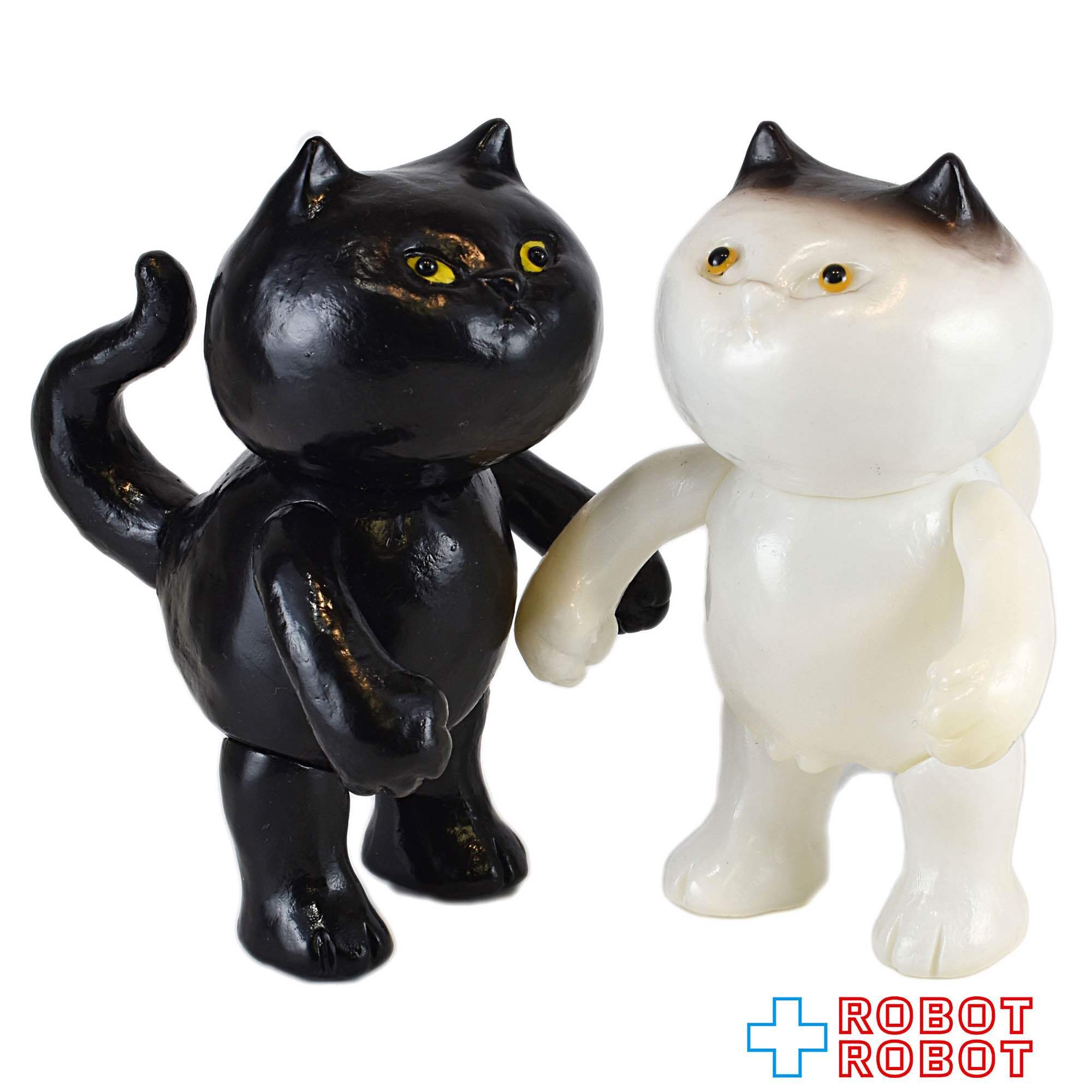 ナガモトマイ フテネコ 猫ソフビ 猫式 ver 2体セット 入荷写真