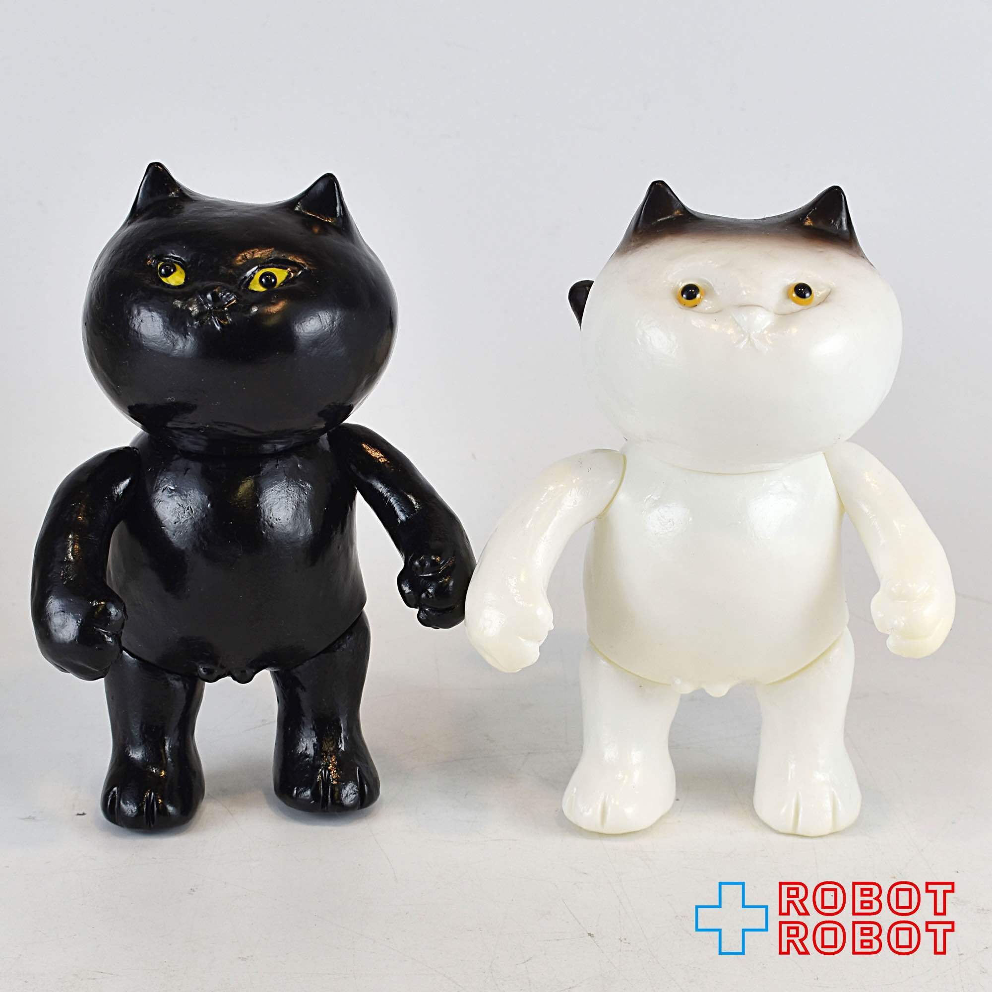 ナガモトマイ フテネコ 猫ソフビ 猫式 ver 2体セット 入荷写真