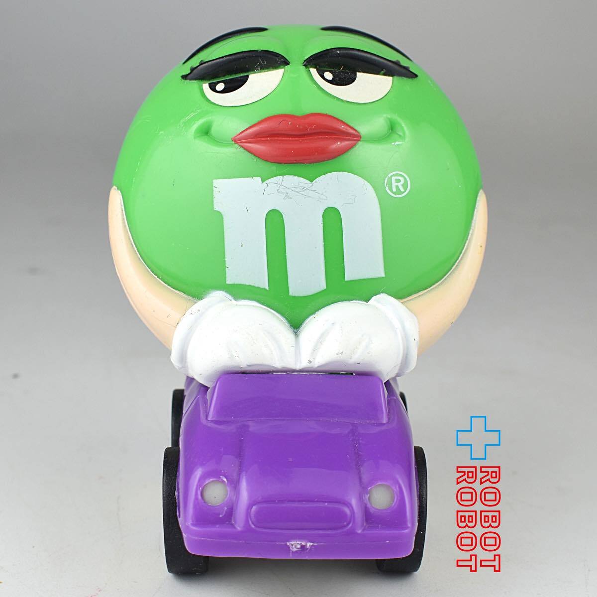 M&M's バーガーキング グリーン ミニディスペンサー ミールトイ 企業物 入荷写真