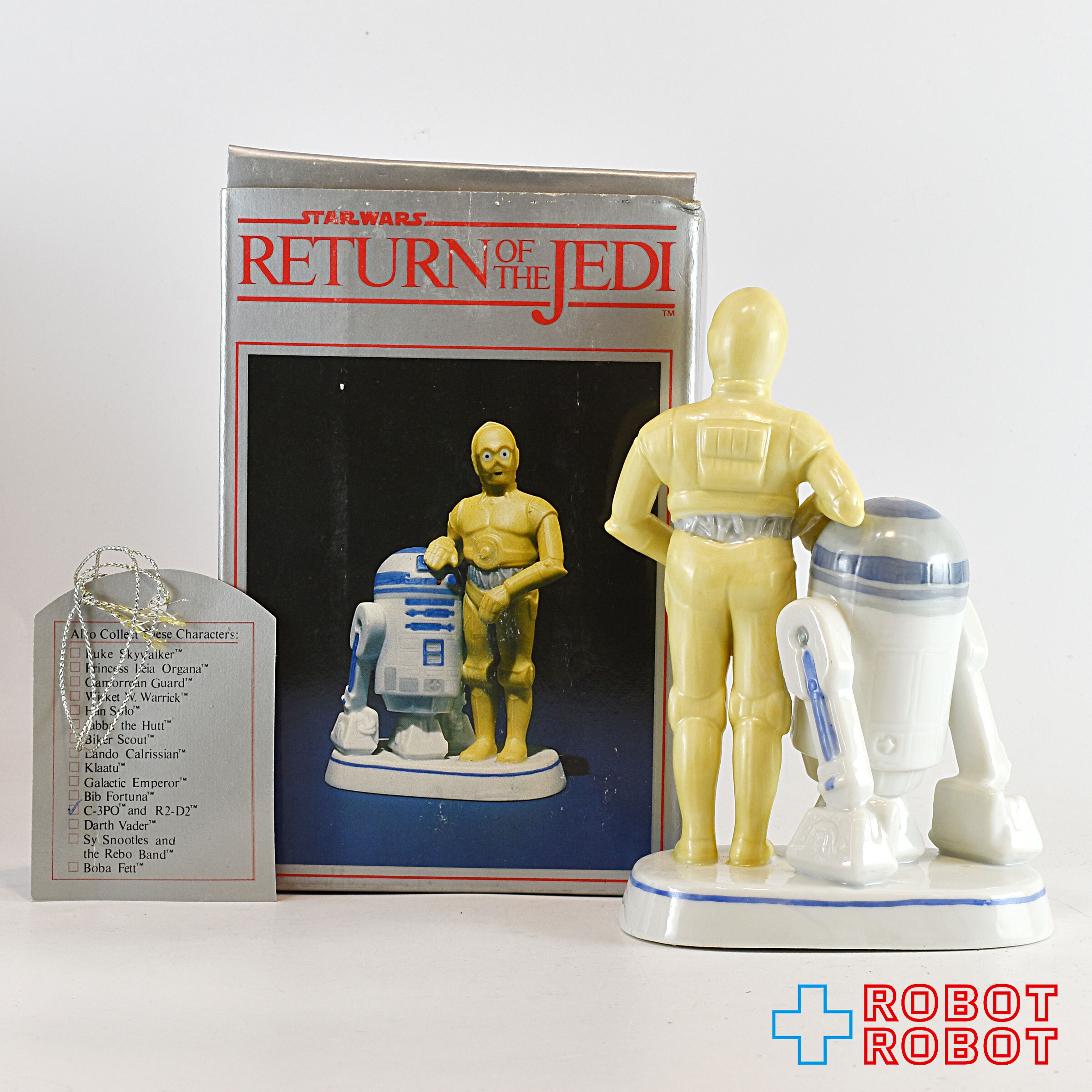 シグマ社 スター・ウォーズ C-3PO & R2-D2 陶器フィギュア 箱付 入荷写真