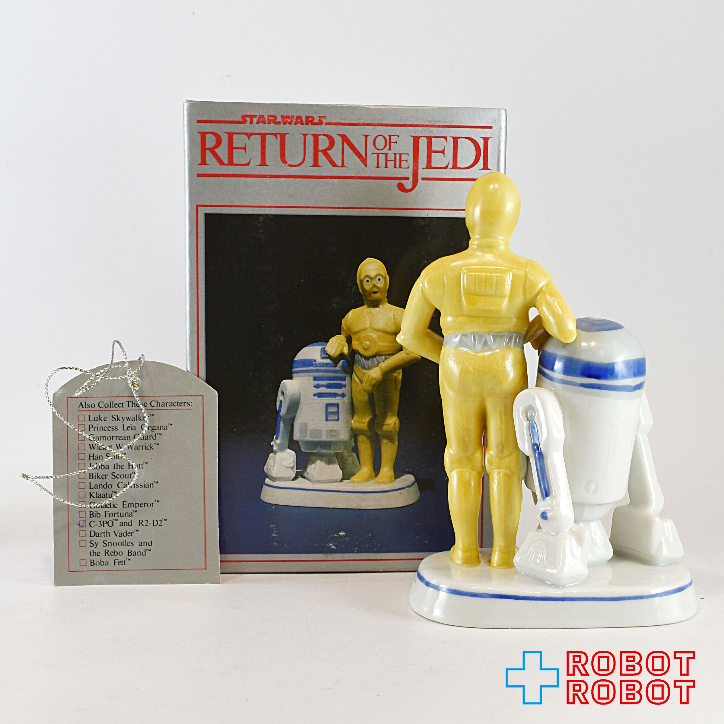 シグマ社 スター・ウォーズ C-3PO & R2-D2 陶器フィギュア 箱付 入荷写真