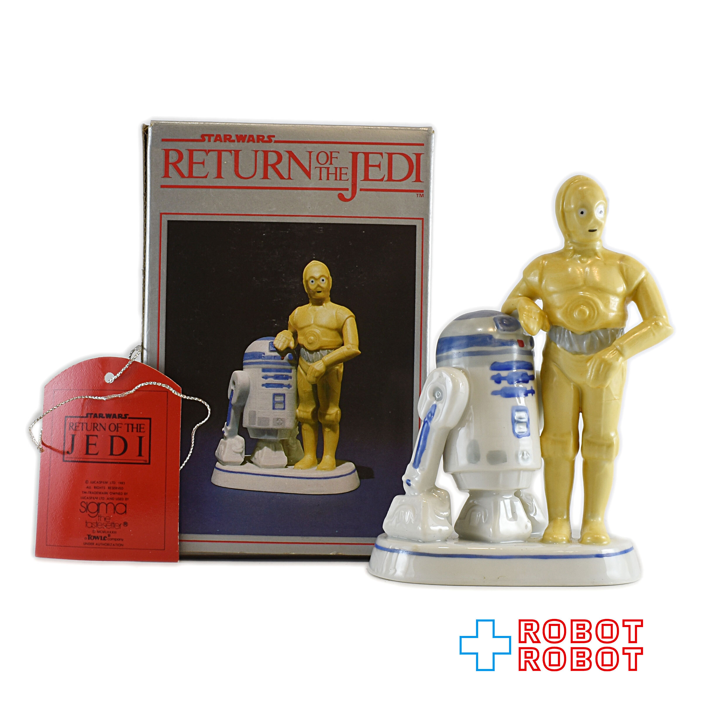 シグマ社 スター・ウォーズ C-3PO & R2-D2 陶器フィギュア 箱付 入荷写真