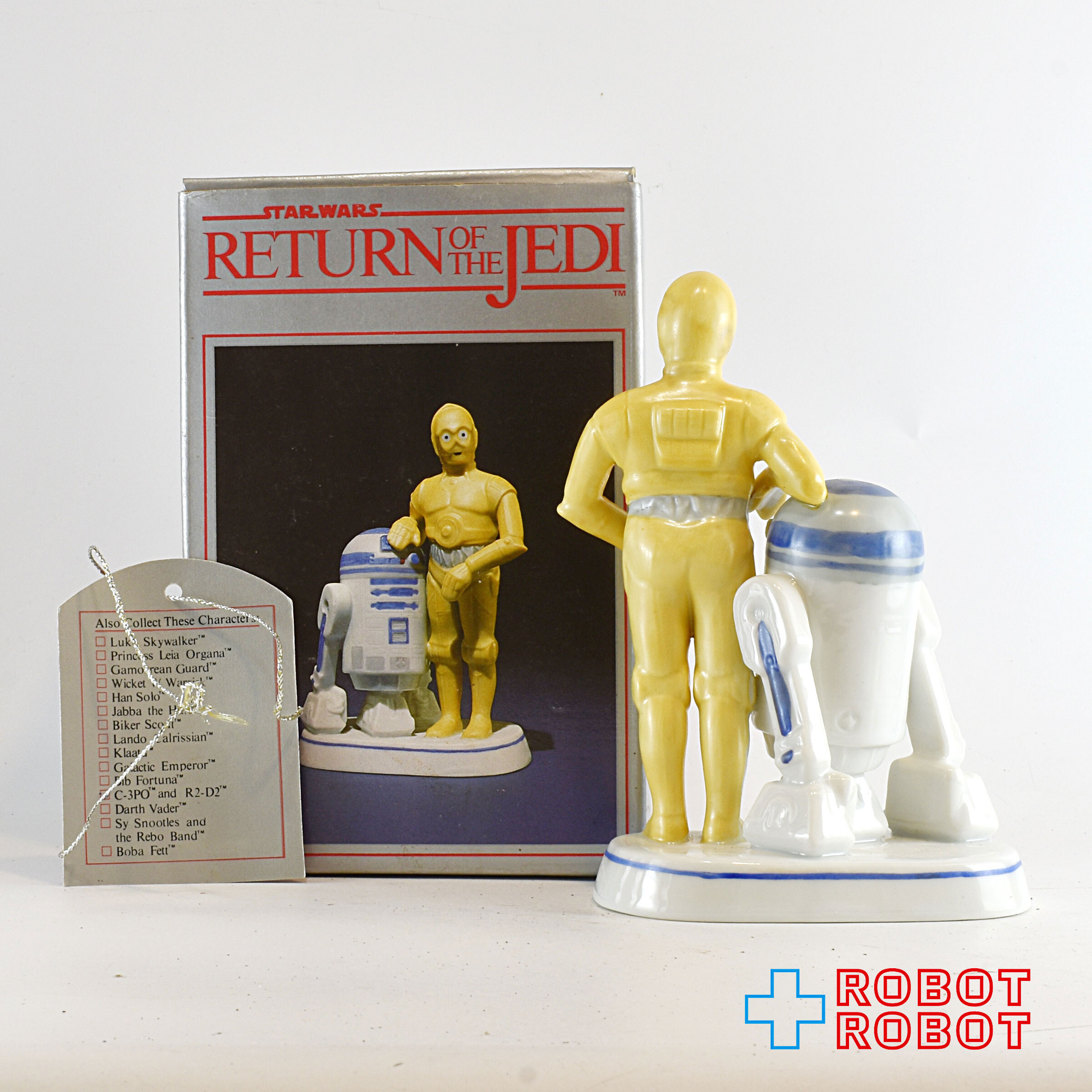 シグマ社 スター・ウォーズ C-3PO & R2-D2 陶器フィギュア 箱付 入荷写真