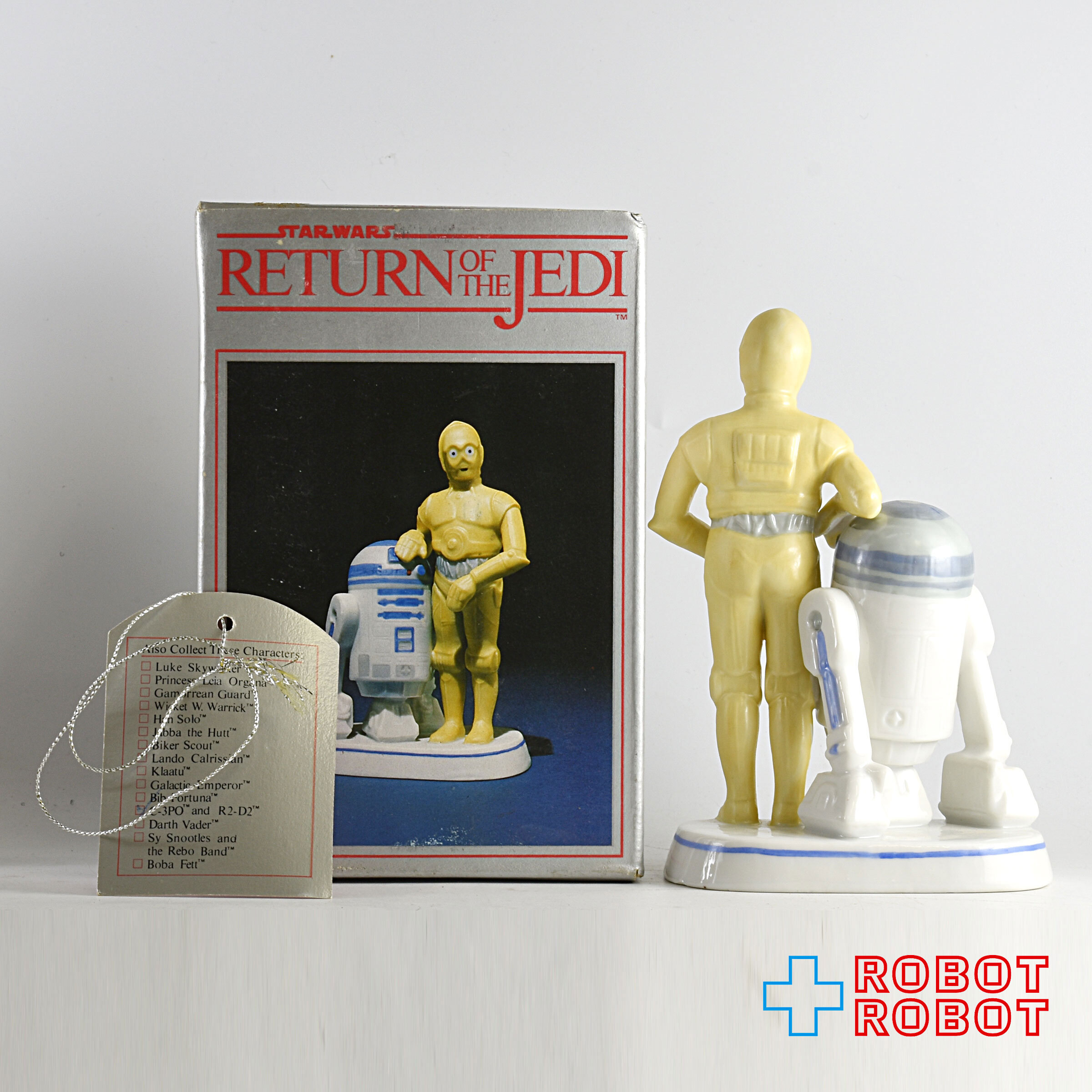 シグマ社 スター・ウォーズ C-3PO & R2-D2 陶器フィギュア 箱付 入荷写真
